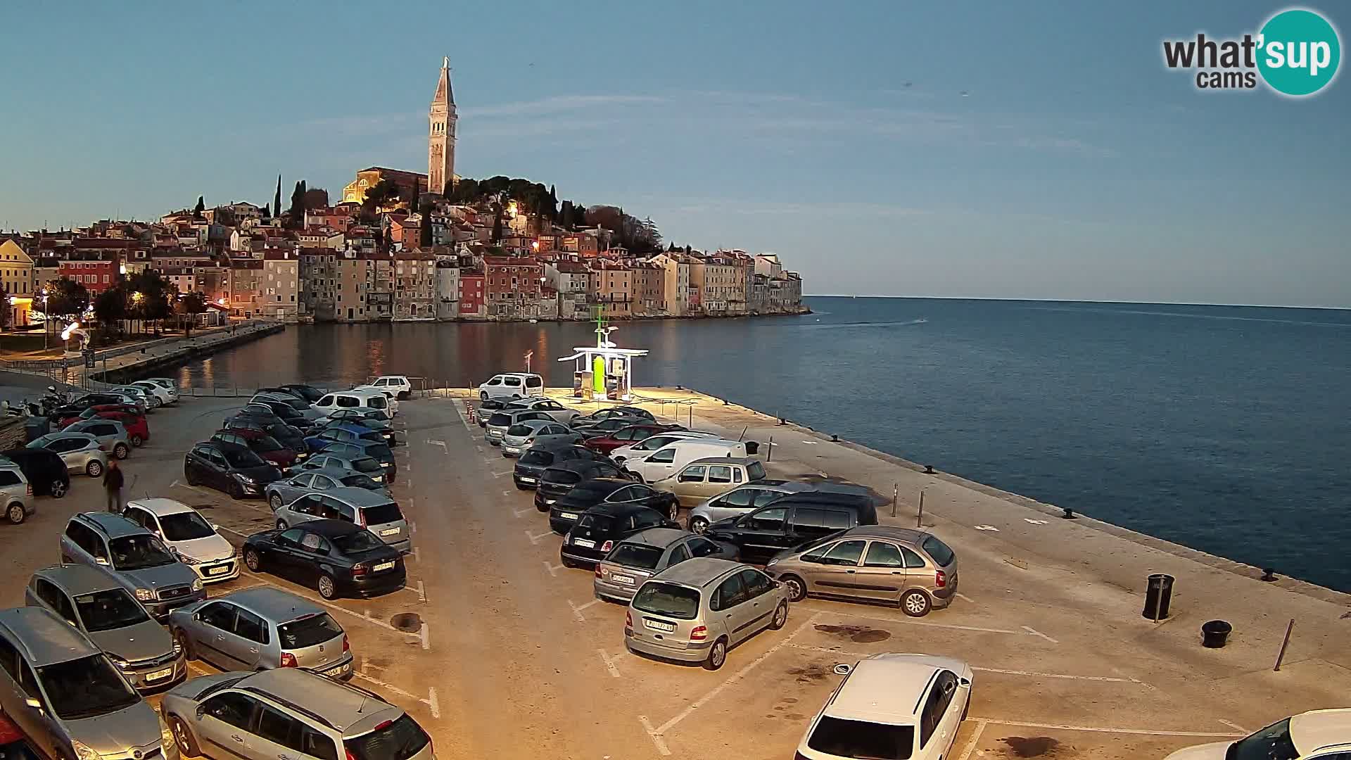 Web kamera Rovinj – panorama grada