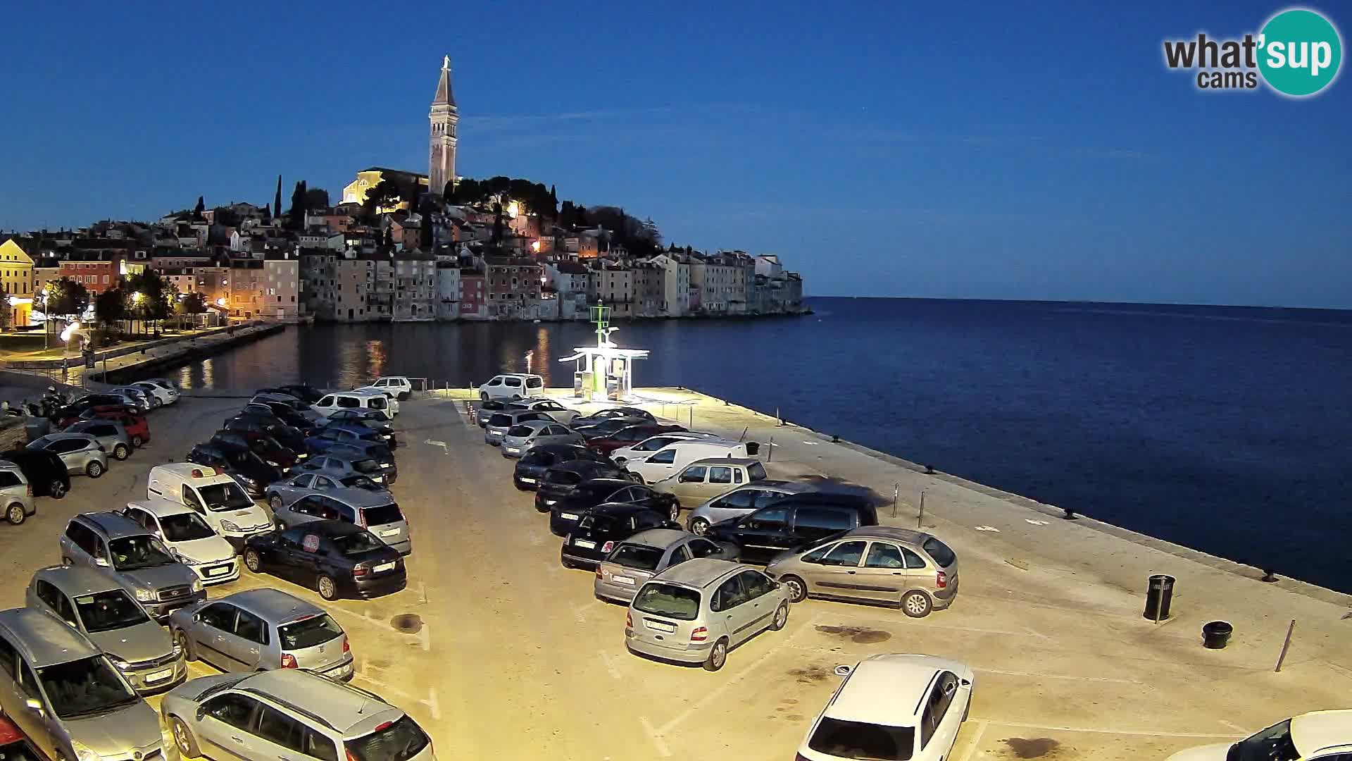 Webcam Rovinj – panorama of city – Istria – Croatia