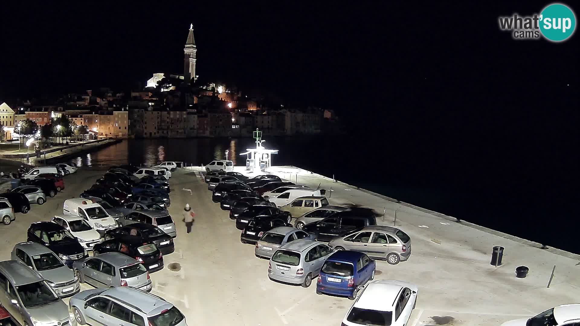 Webcam live Rovinj – panorama de la ville