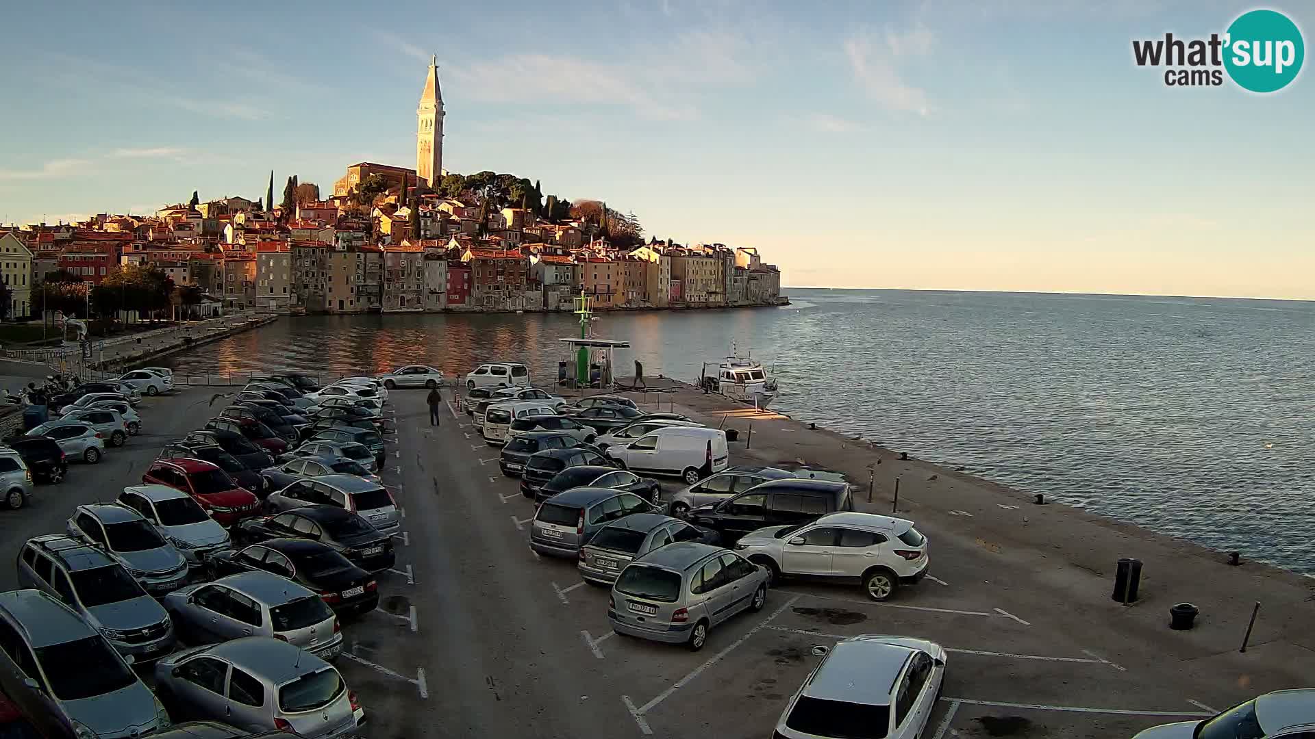 Webcam live Rovinj – panorama de la ville