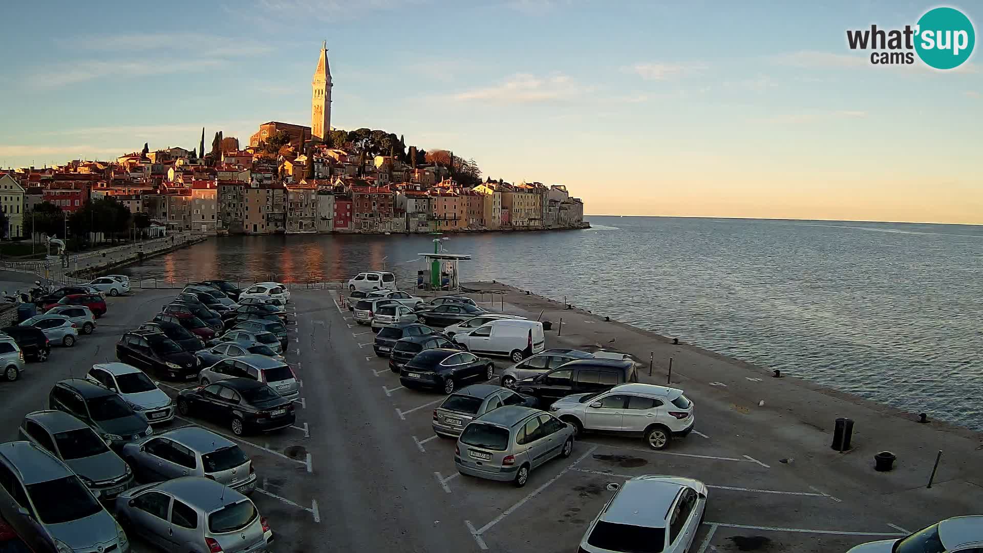 Spletna kamera Rovinj – panorama mesta