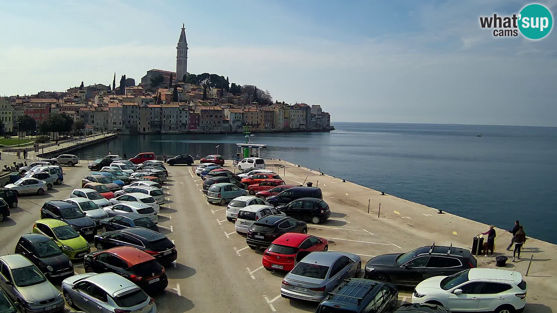 Spletna kamera Rovinj – panorama mesta