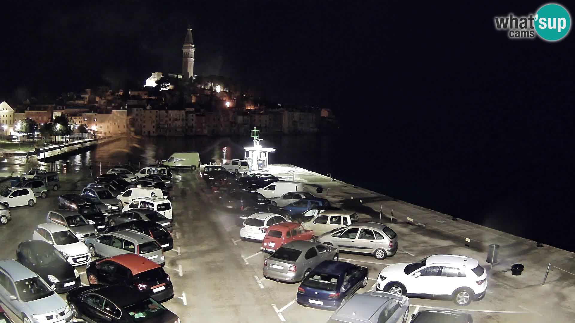 Webcam live Rovinj – panorama de la ville