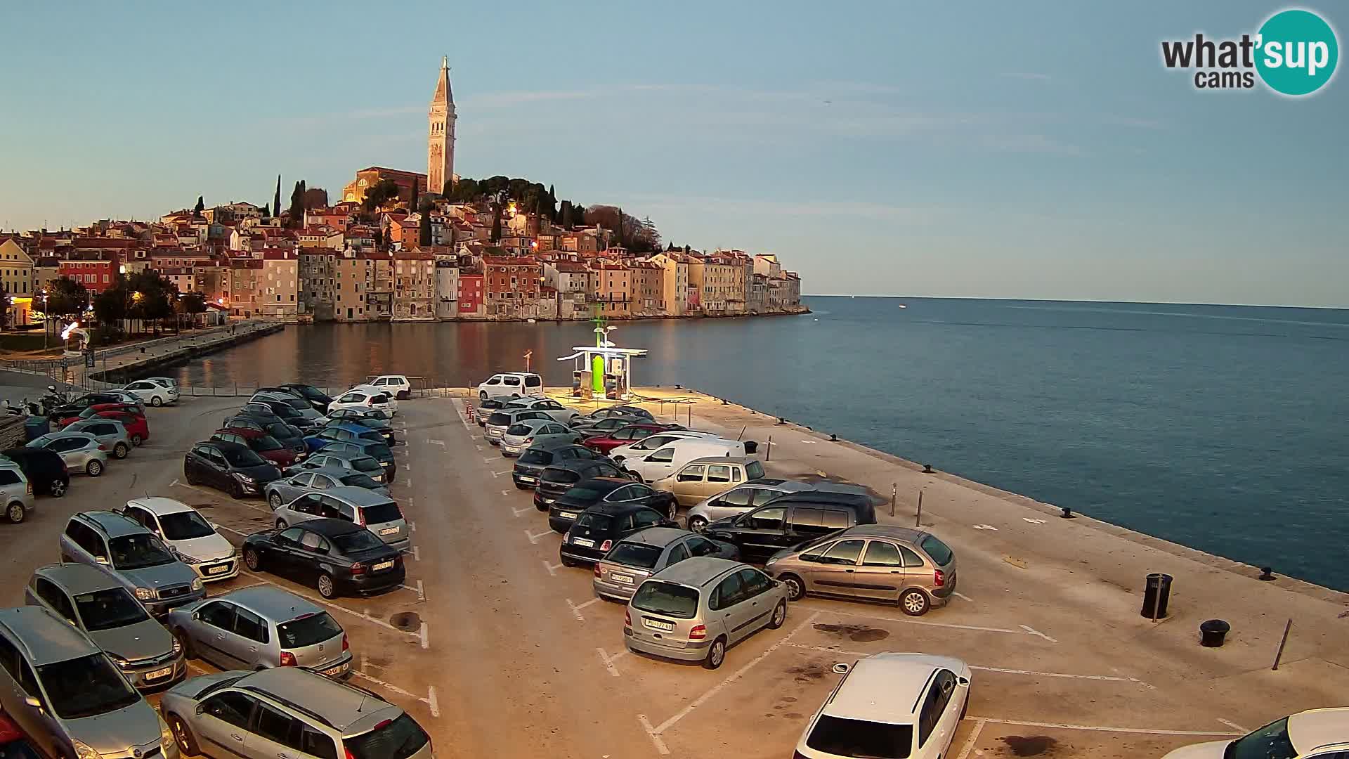 Webcam Rovinj – panorama de la ciudad