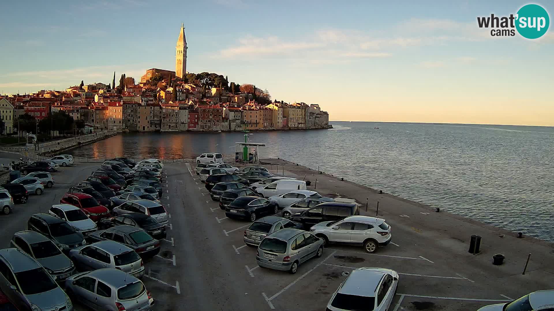 Webcam Rovinj – panorama de la ciudad