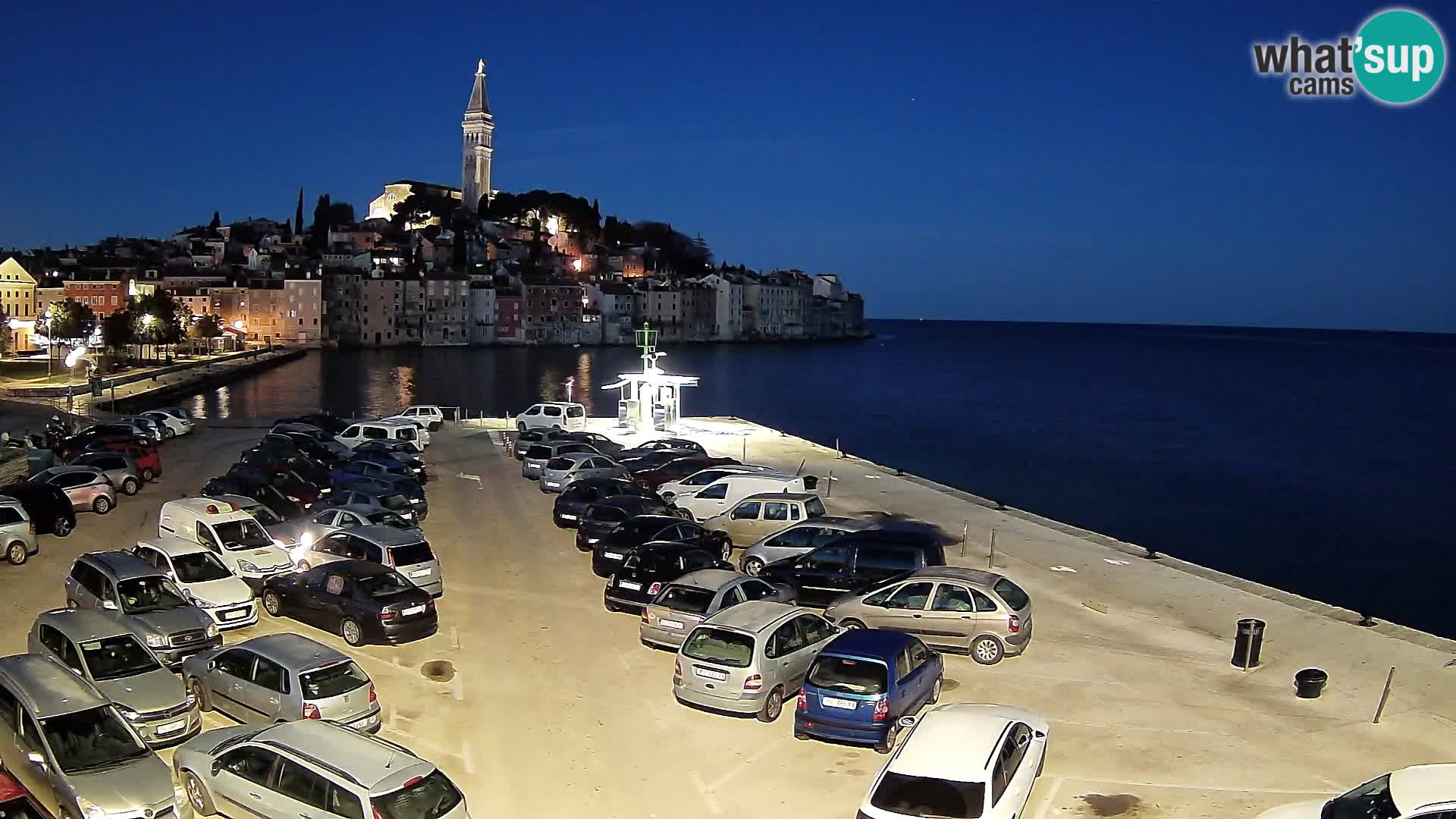 Spletna kamera Rovinj – panorama mesta