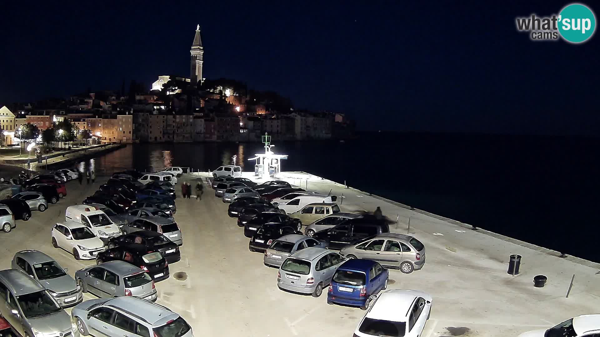 Spletna kamera Rovinj – panorama mesta