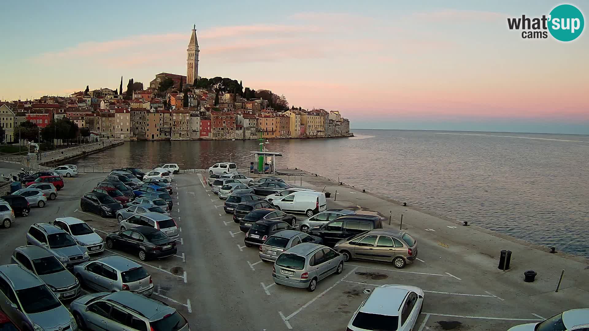 Spletna kamera Rovinj – panorama mesta