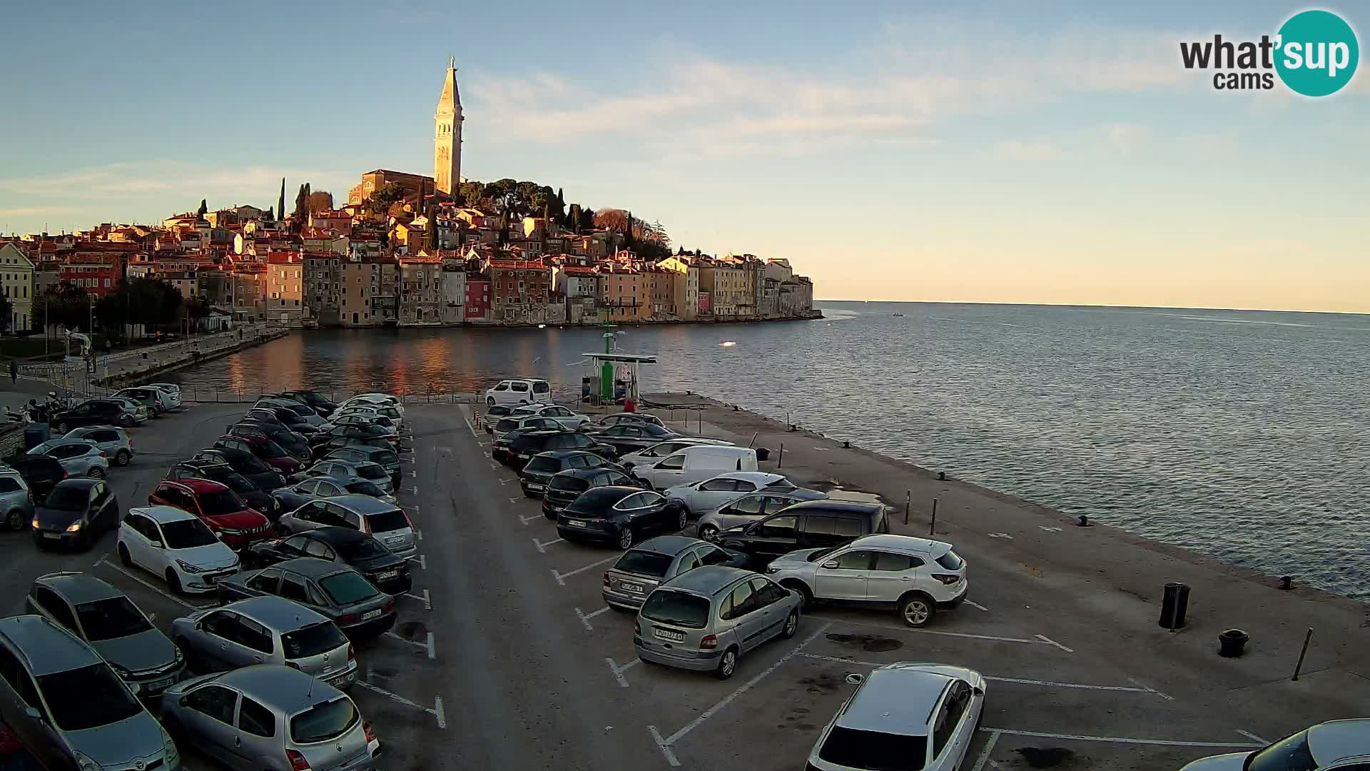 Webcam Rovinj – panorama of city – Istria – Croatia