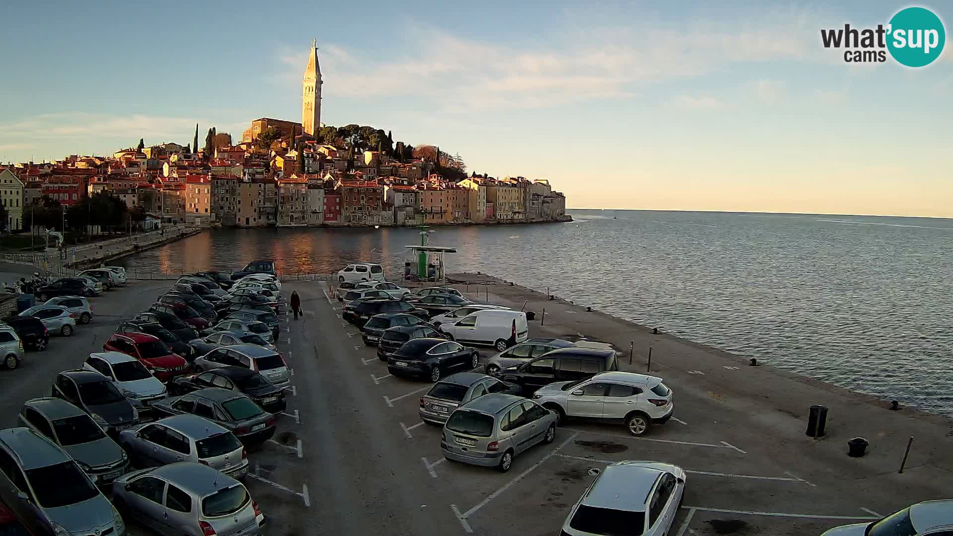 Webcam Rovinj – panorama de la ciudad