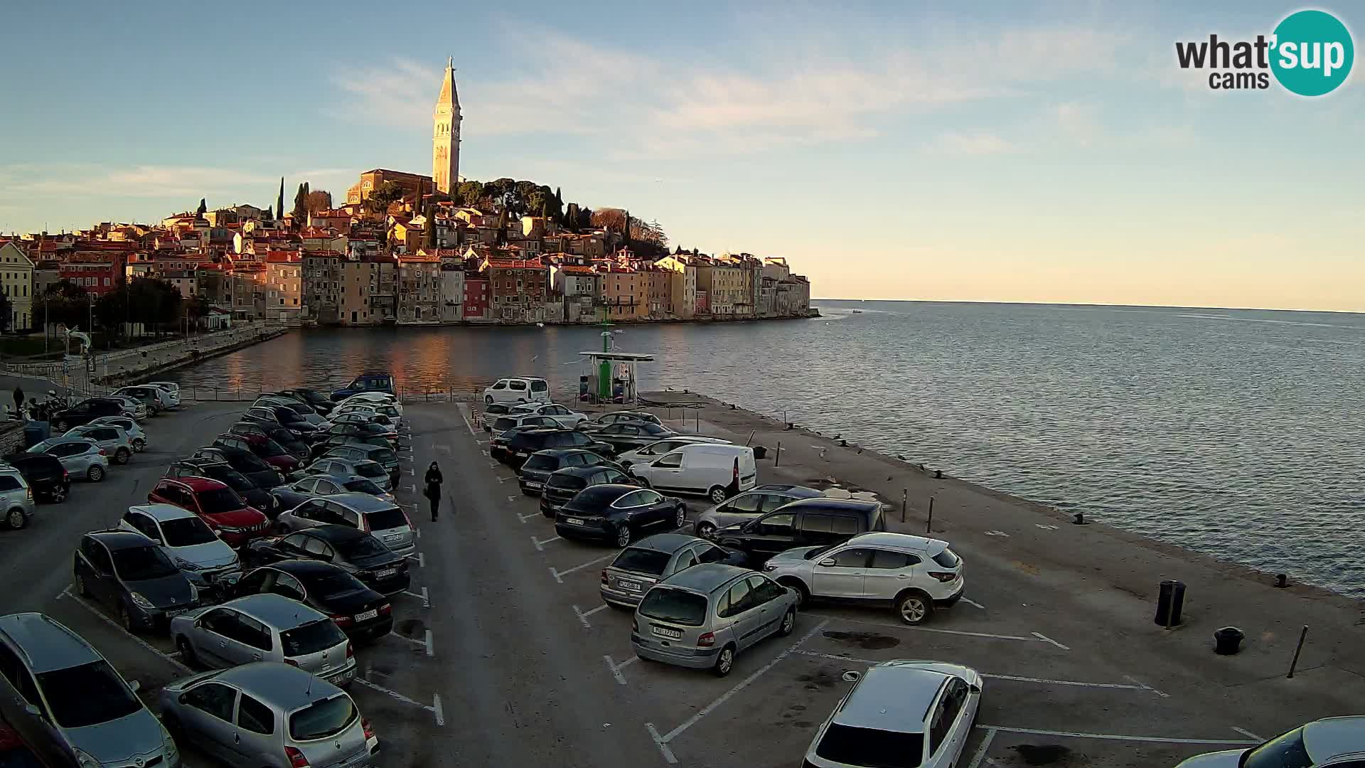 Webcam Rovinj – panorama of city – Istria – Croatia