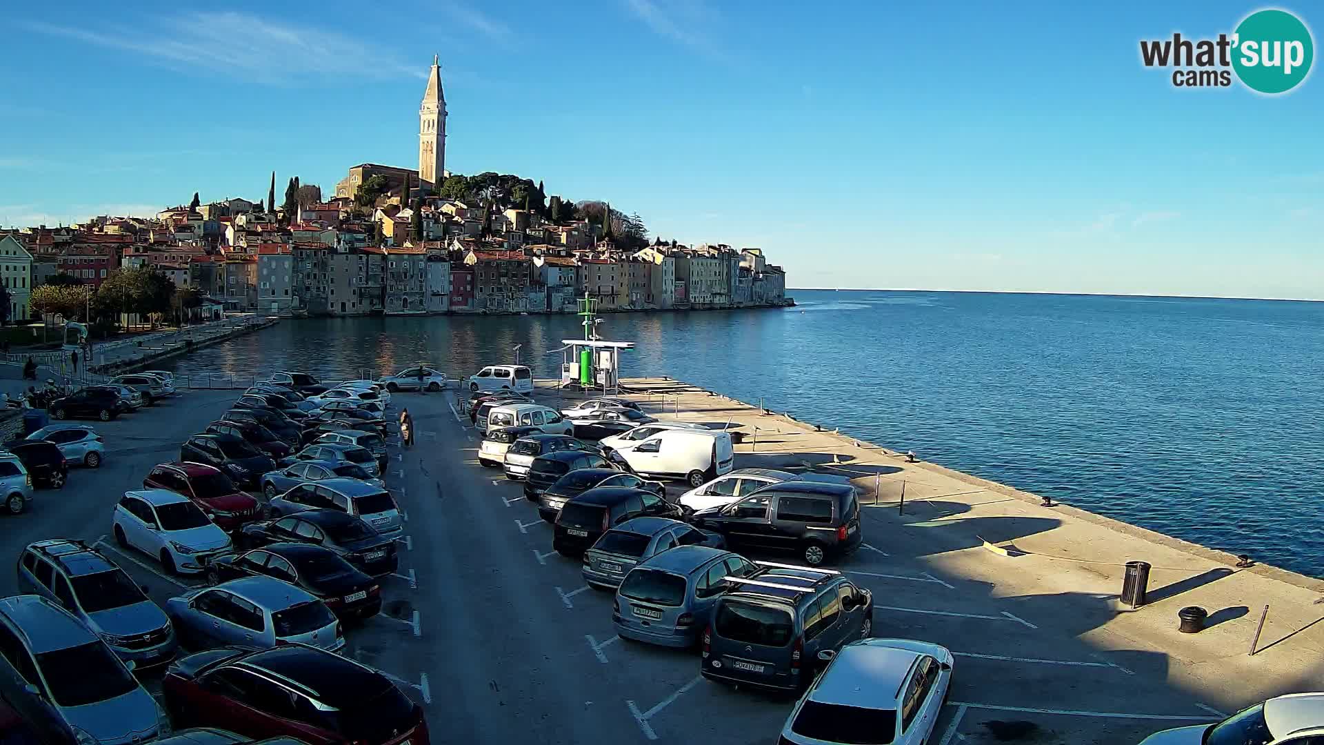 Webcam Rovinj – panorama of city – Istria – Croatia