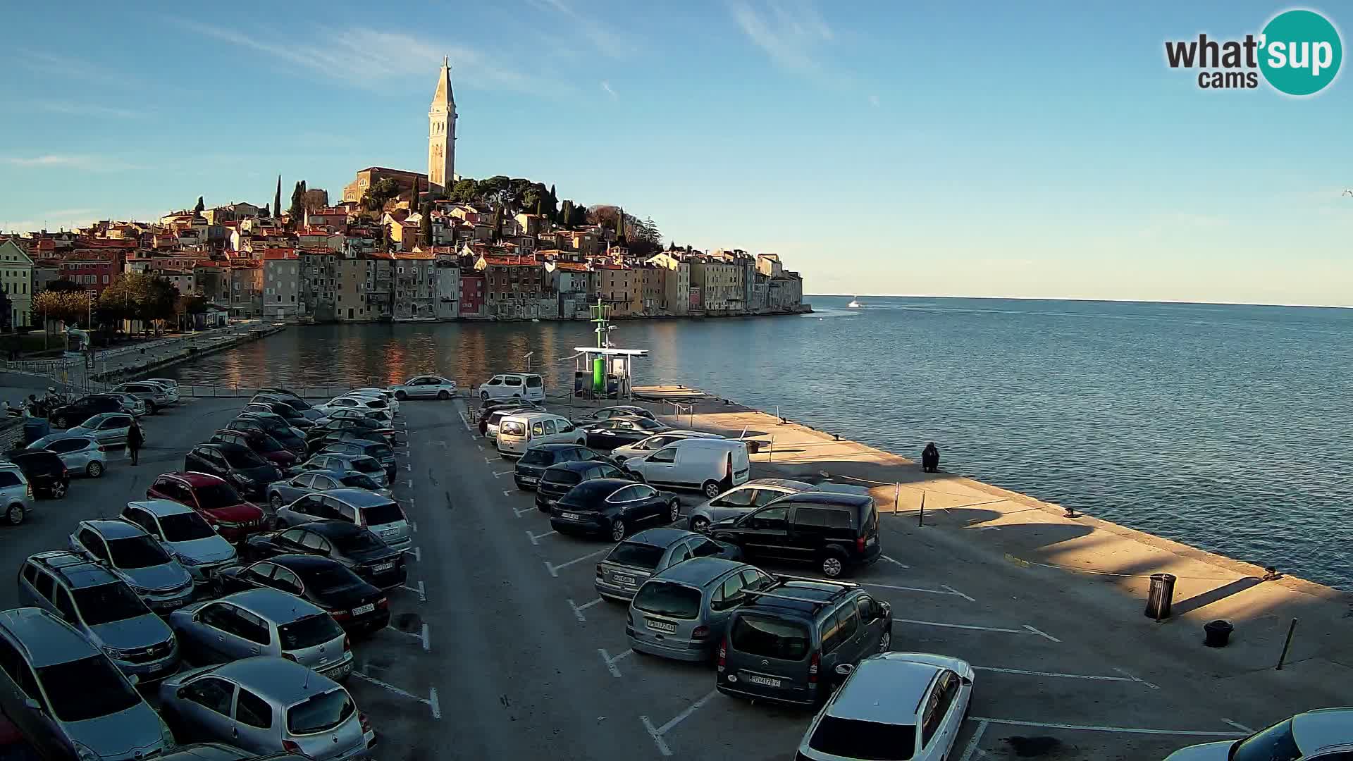 Webcam Rovinj – panorama de la ciudad