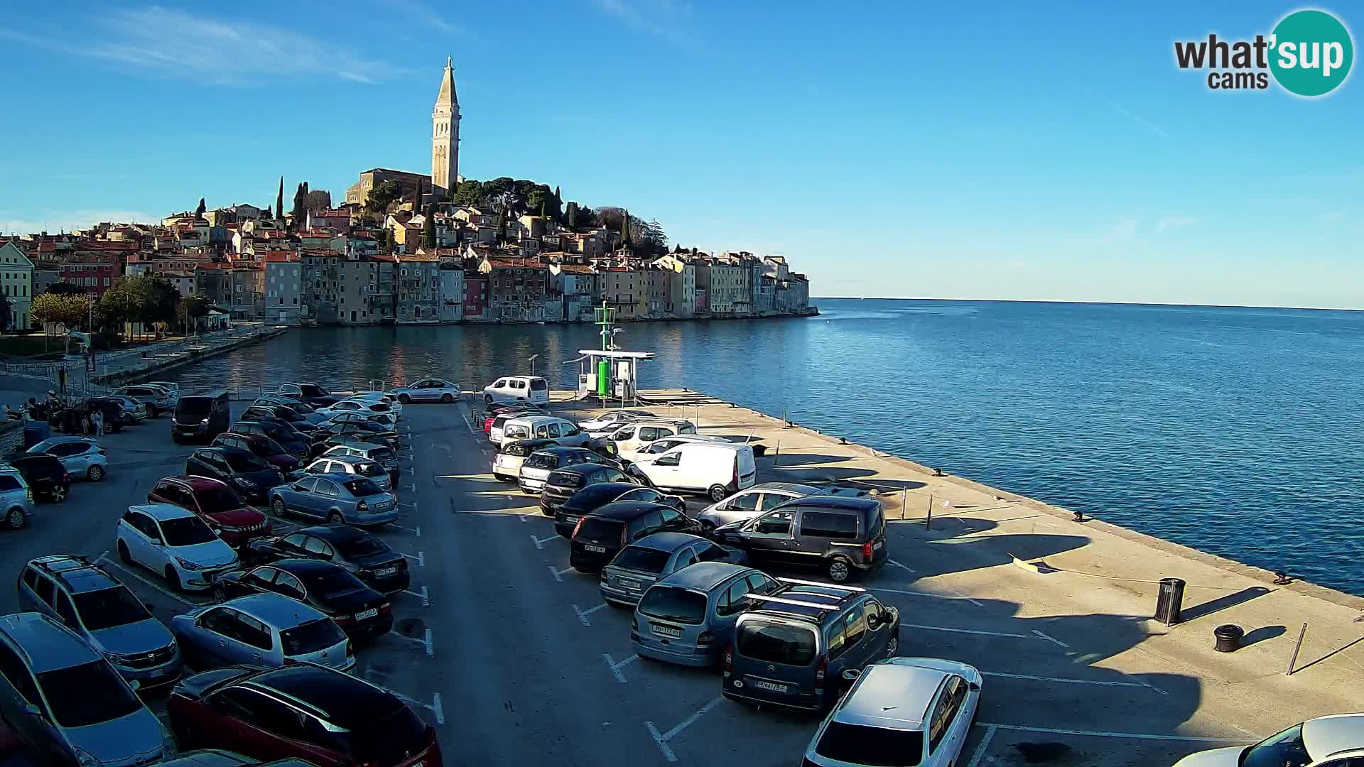 Webcam Rovinj – panorama de la ciudad