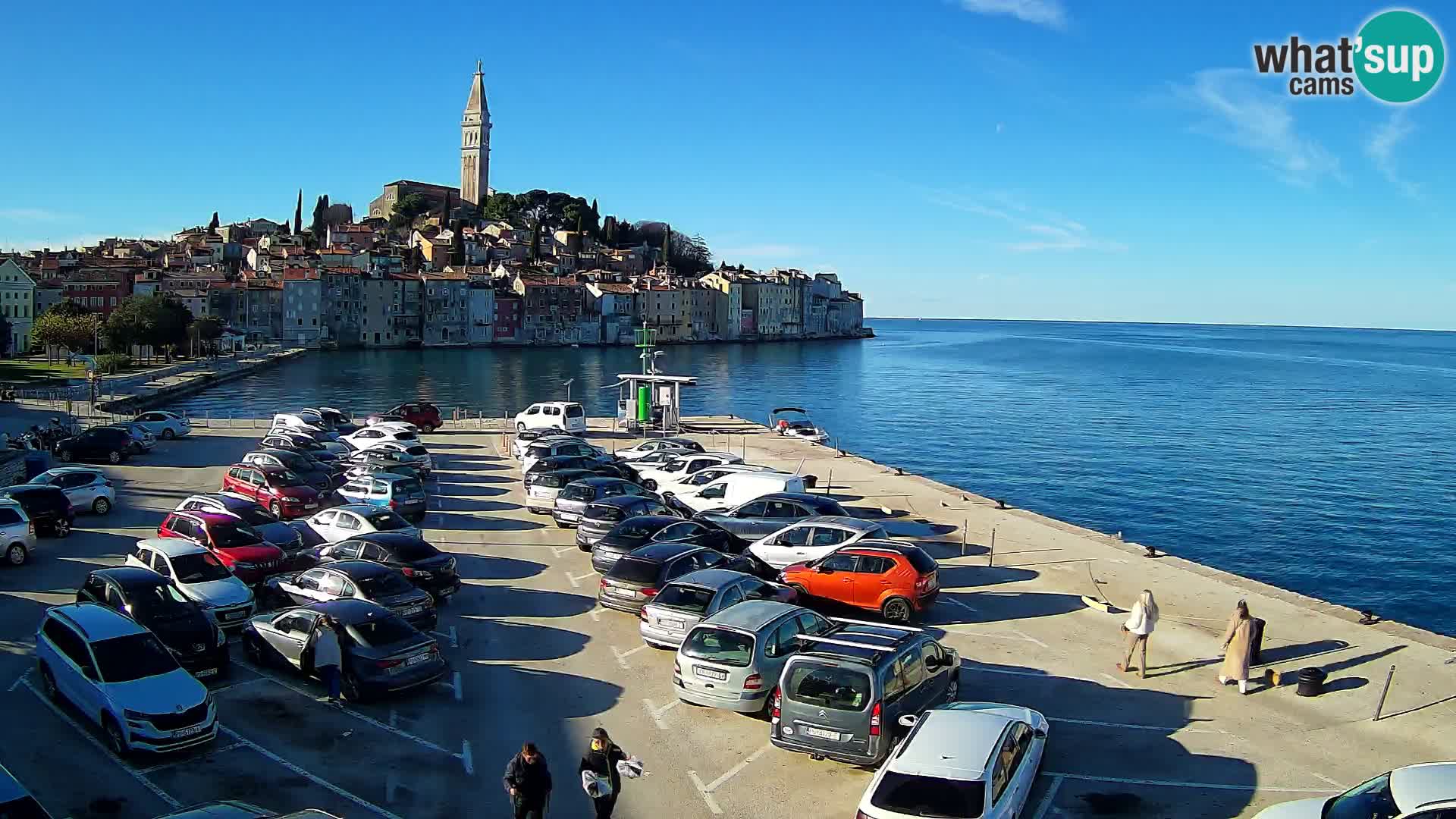 Spletna kamera Rovinj – panorama mesta