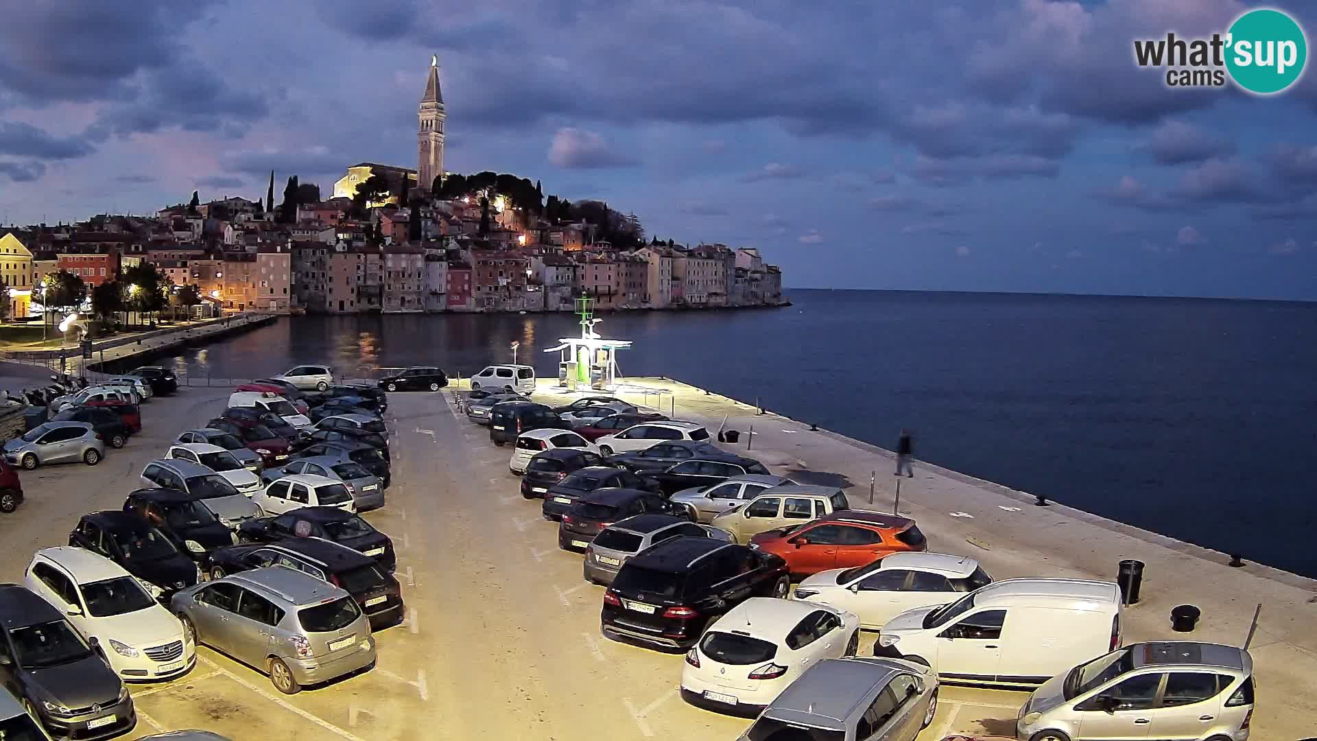 Web kamera Rovinj panorama grada