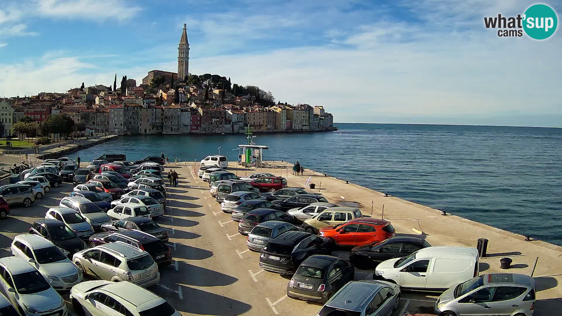 Webcam Rovinj panorama de la ciudad | Istria