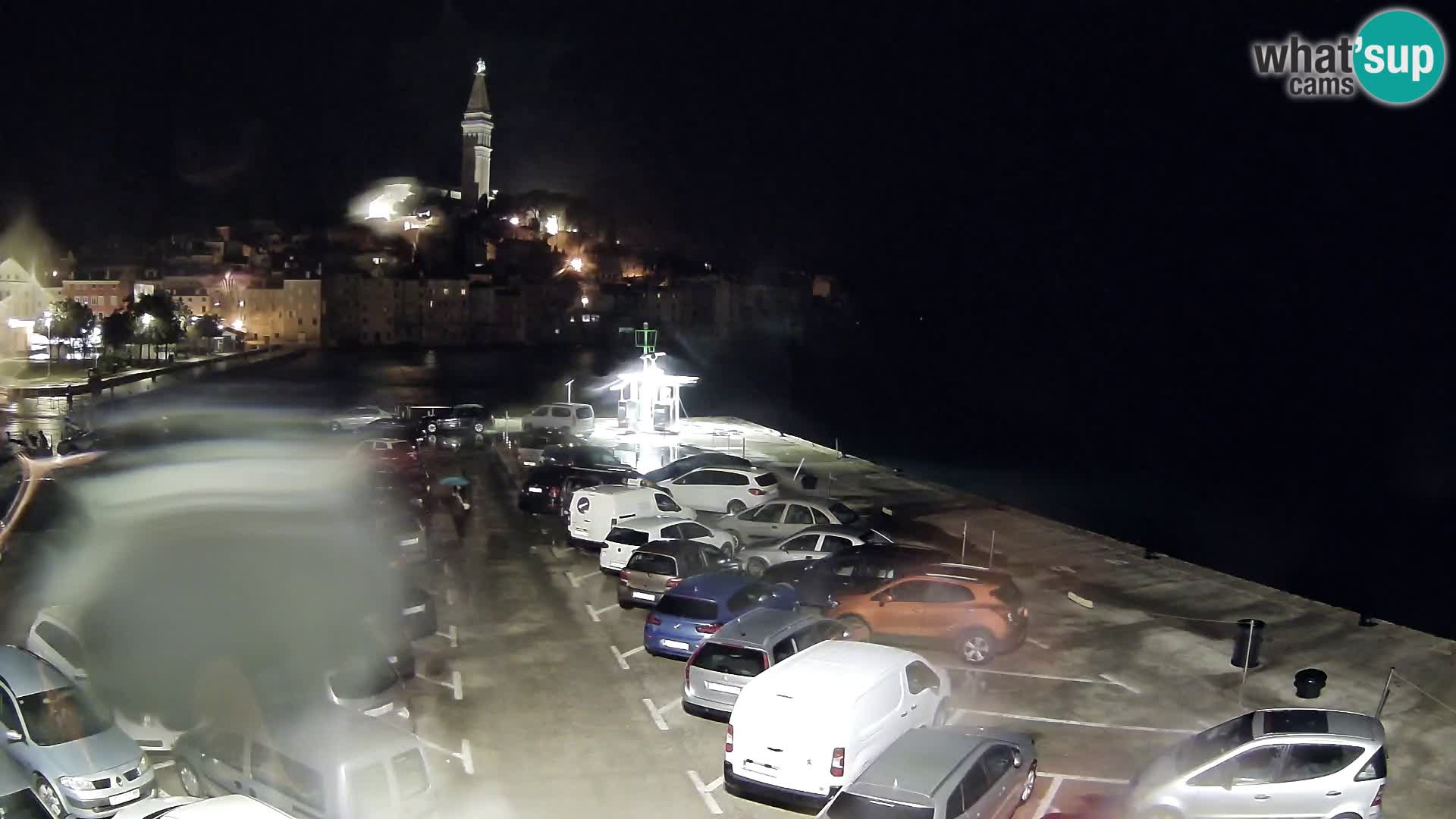 Webcam live Rovinj panorama de la ville | Istrie