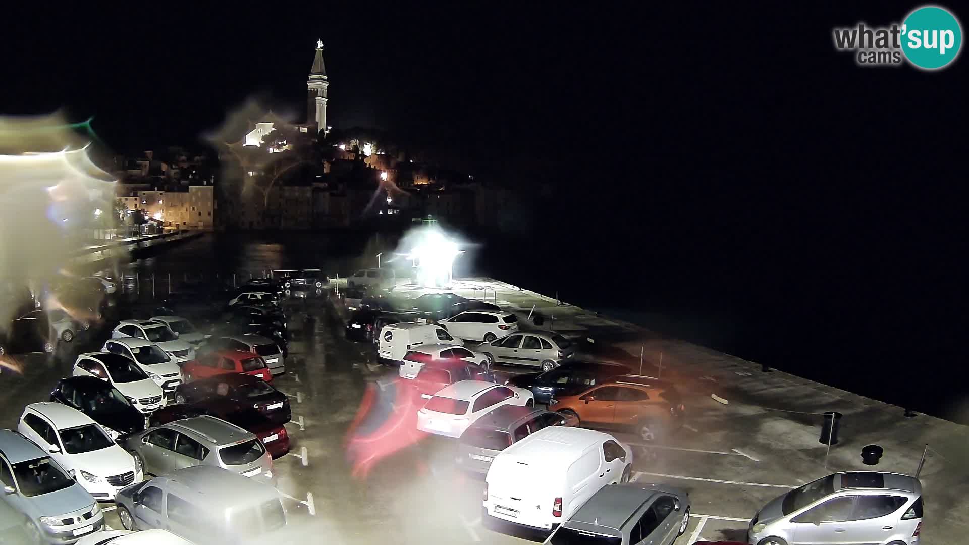 Webcam live Rovinj panorama de la ville | Istrie