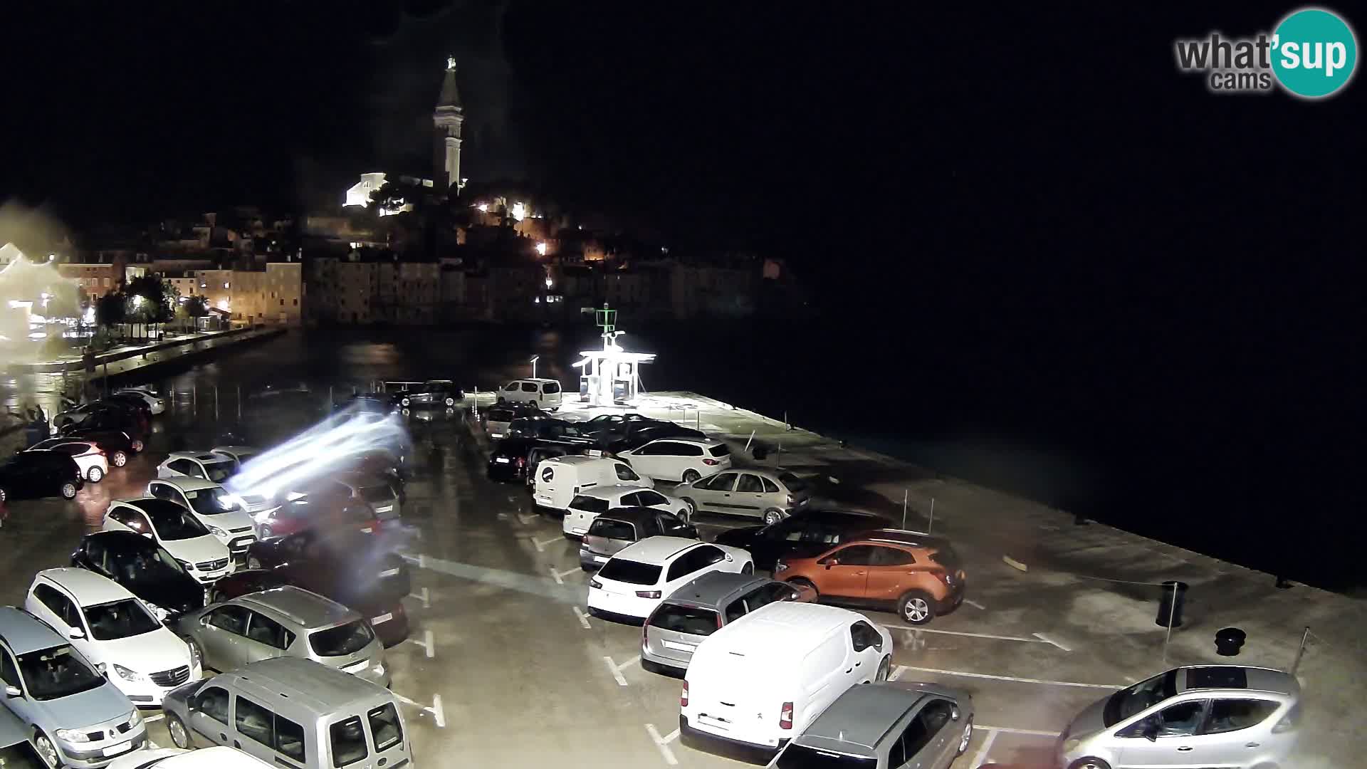 Webcam live Rovinj panorama de la ville | Istrie