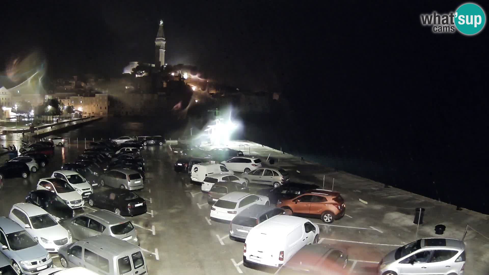 Webcam Rovinj panorama de la ciudad | Istria