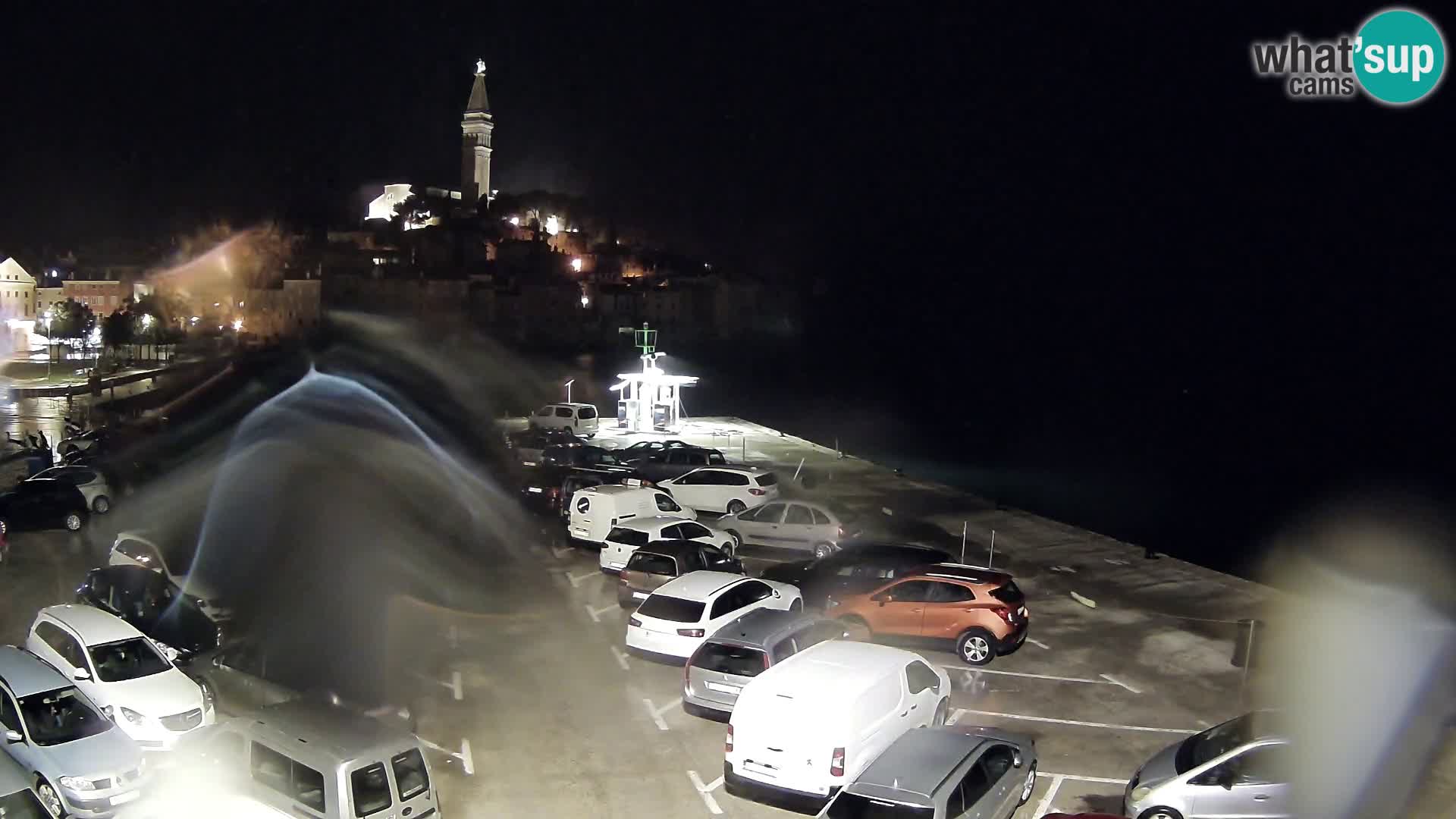 Webcam live Rovinj panorama de la ville | Istrie