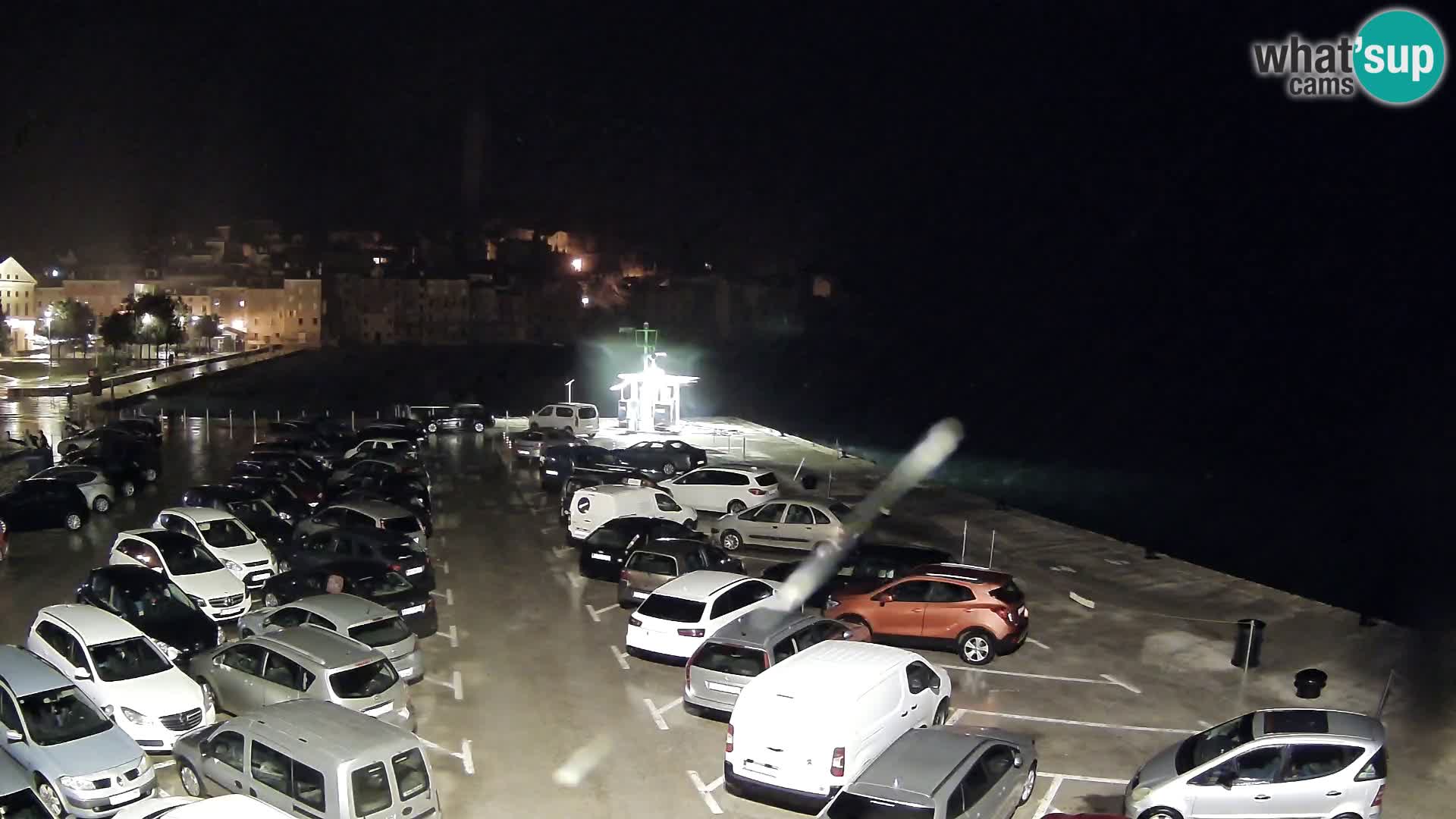 Webcam live Rovinj panorama de la ville | Istrie