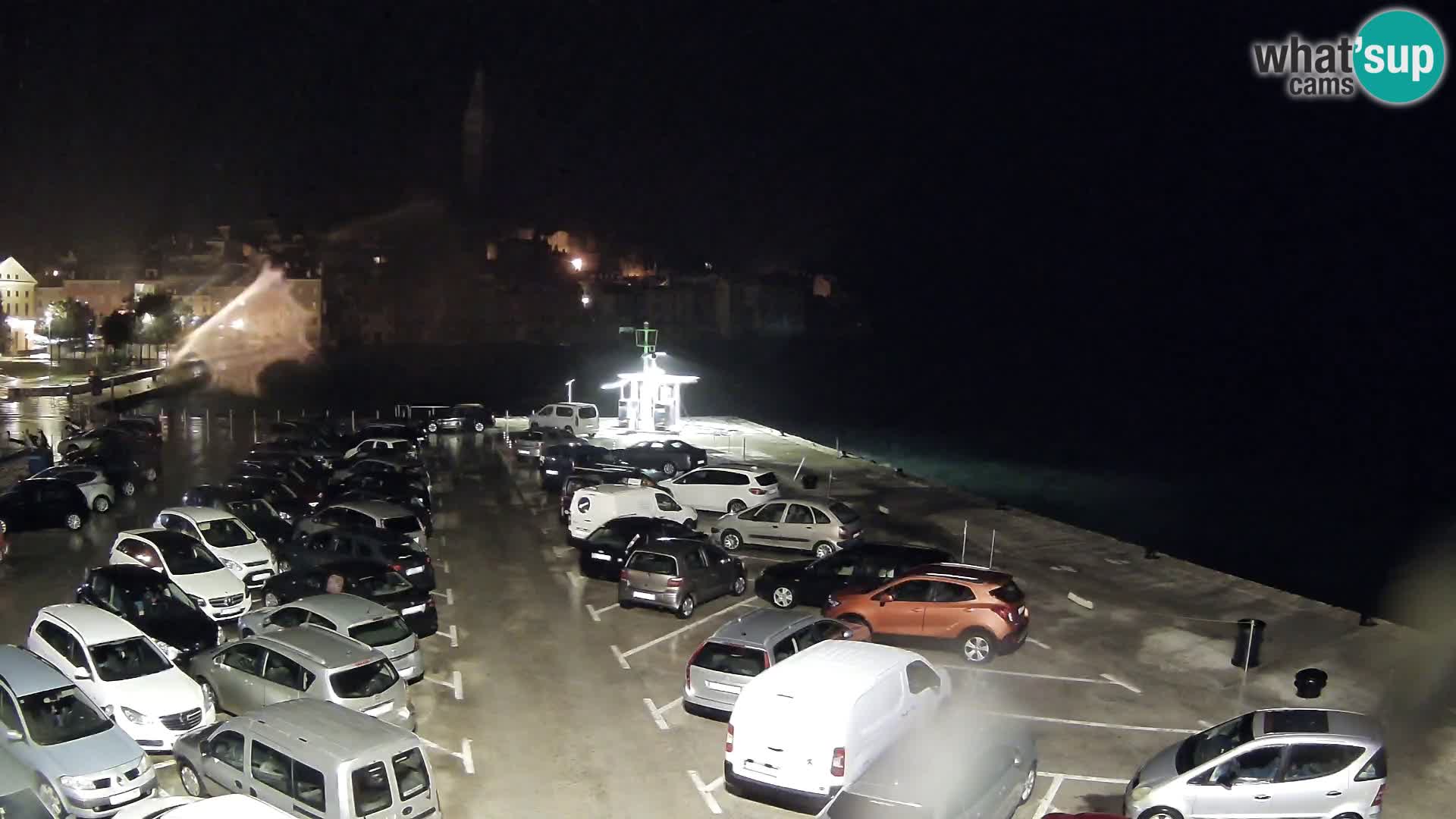 Webcam live Rovinj panorama de la ville | Istrie