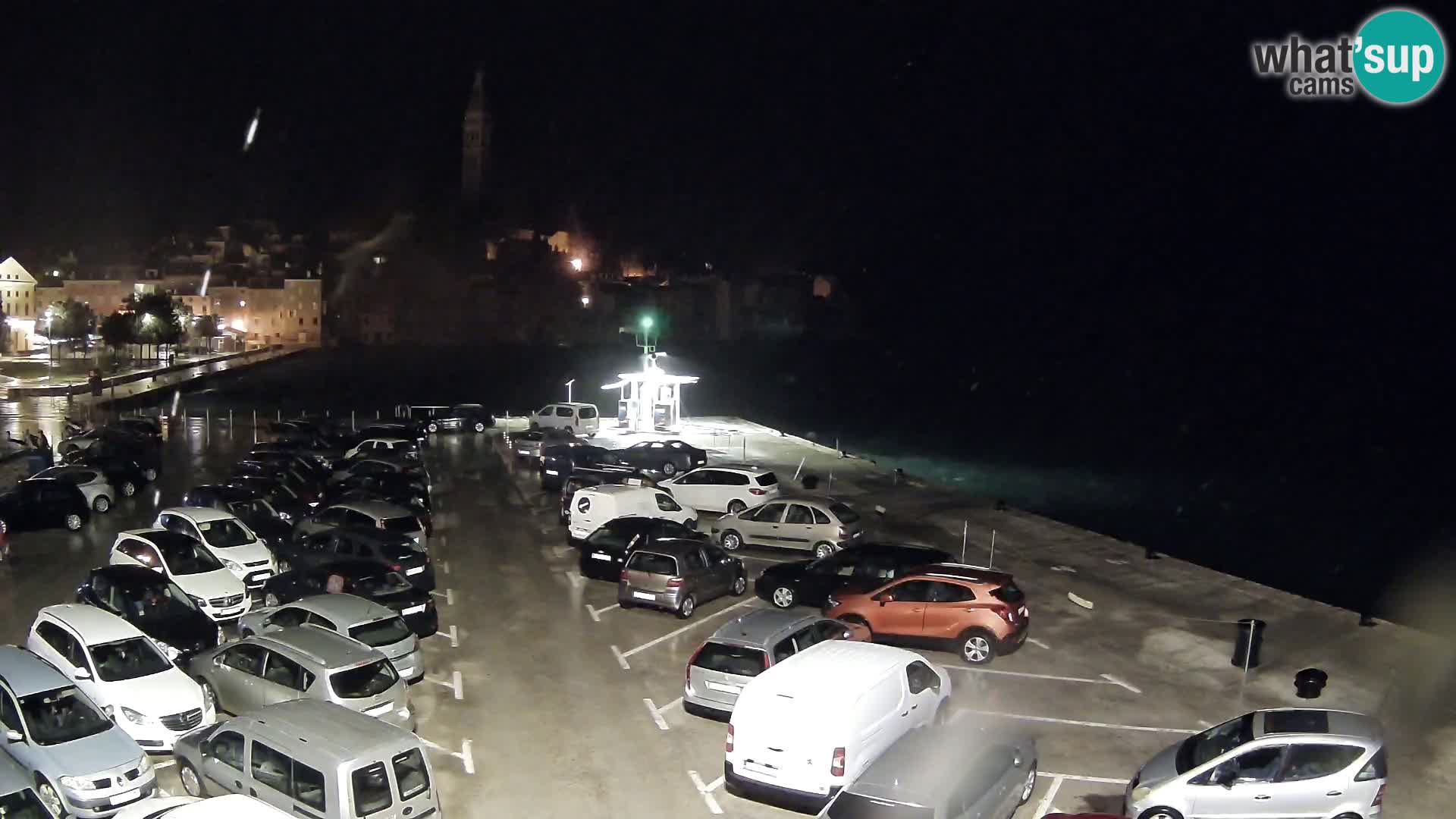 Webcam live Rovinj panorama de la ville | Istrie