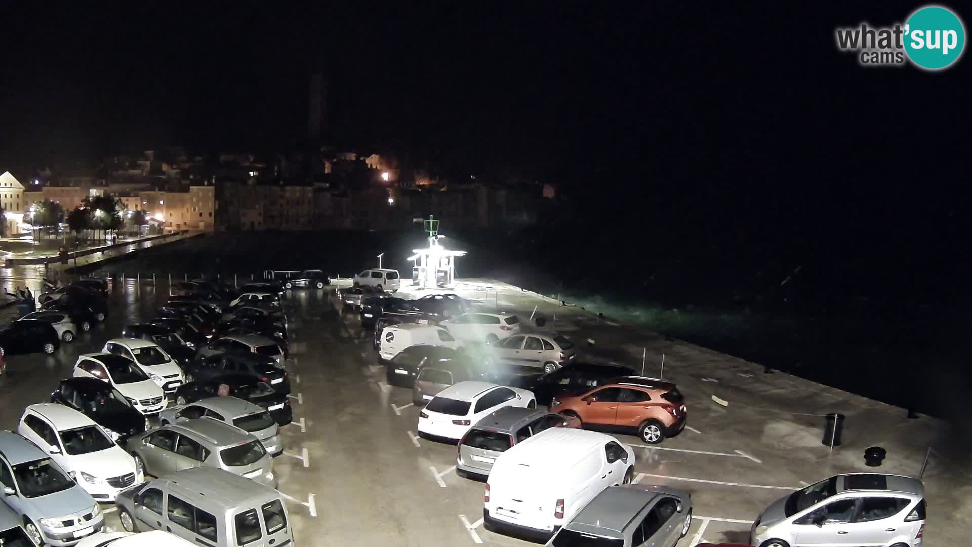 Webcam live Rovinj panorama de la ville | Istrie