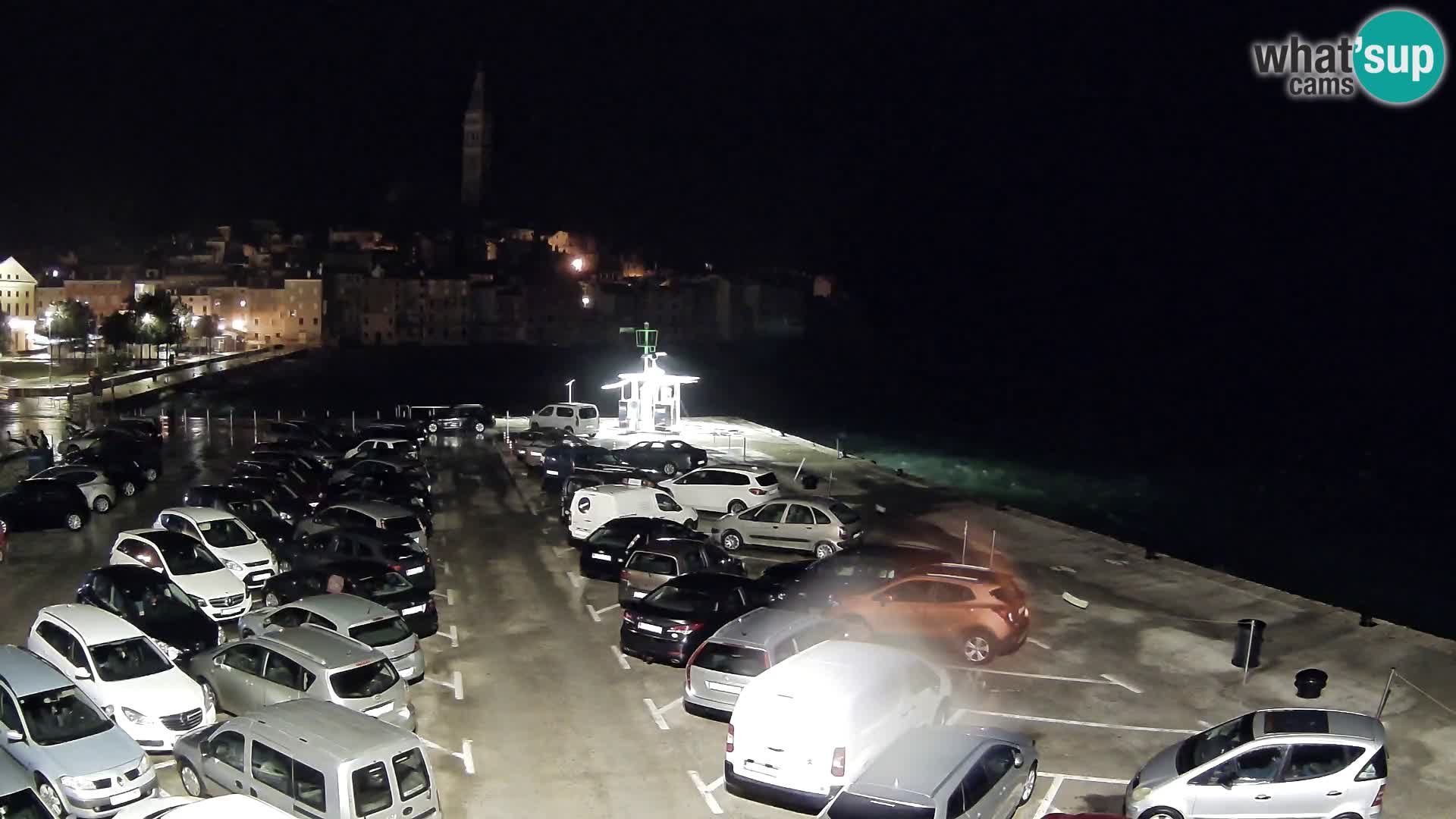 Webcam Rovinj panorama de la ciudad | Istria