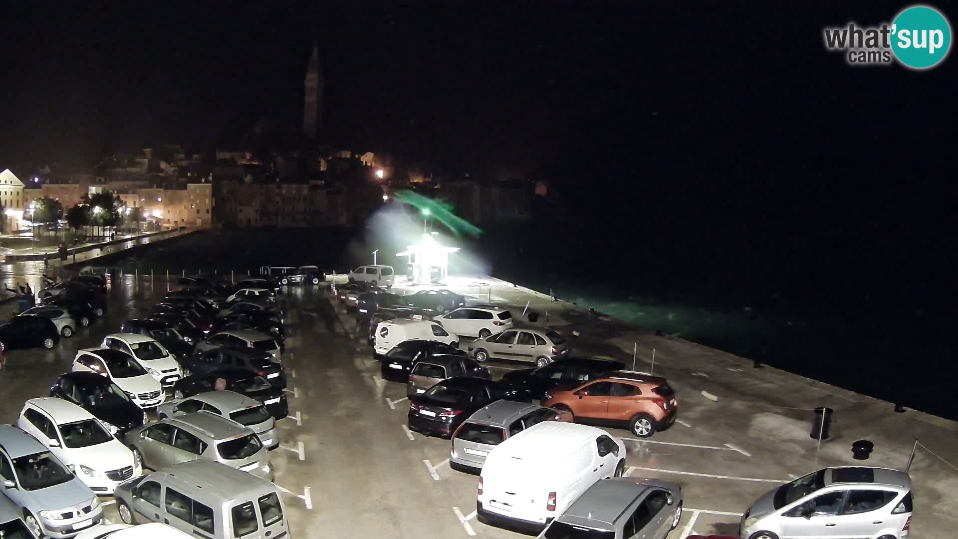 Webcam live Rovinj panorama de la ville | Istrie