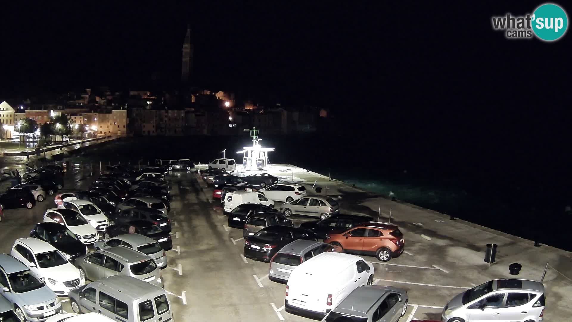 Webcam Rovinj panorama de la ciudad | Istria