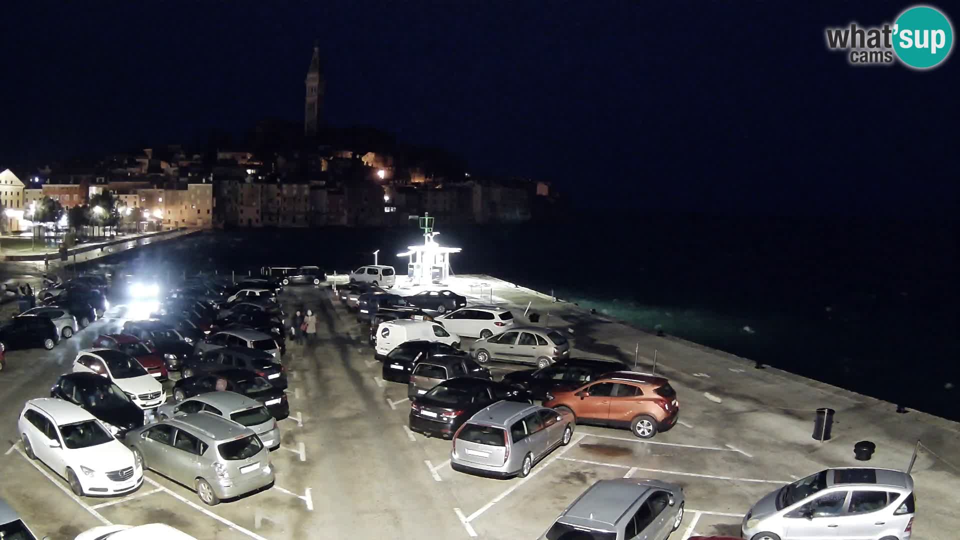 Webcam Rovinj panorama de la ciudad | Istria