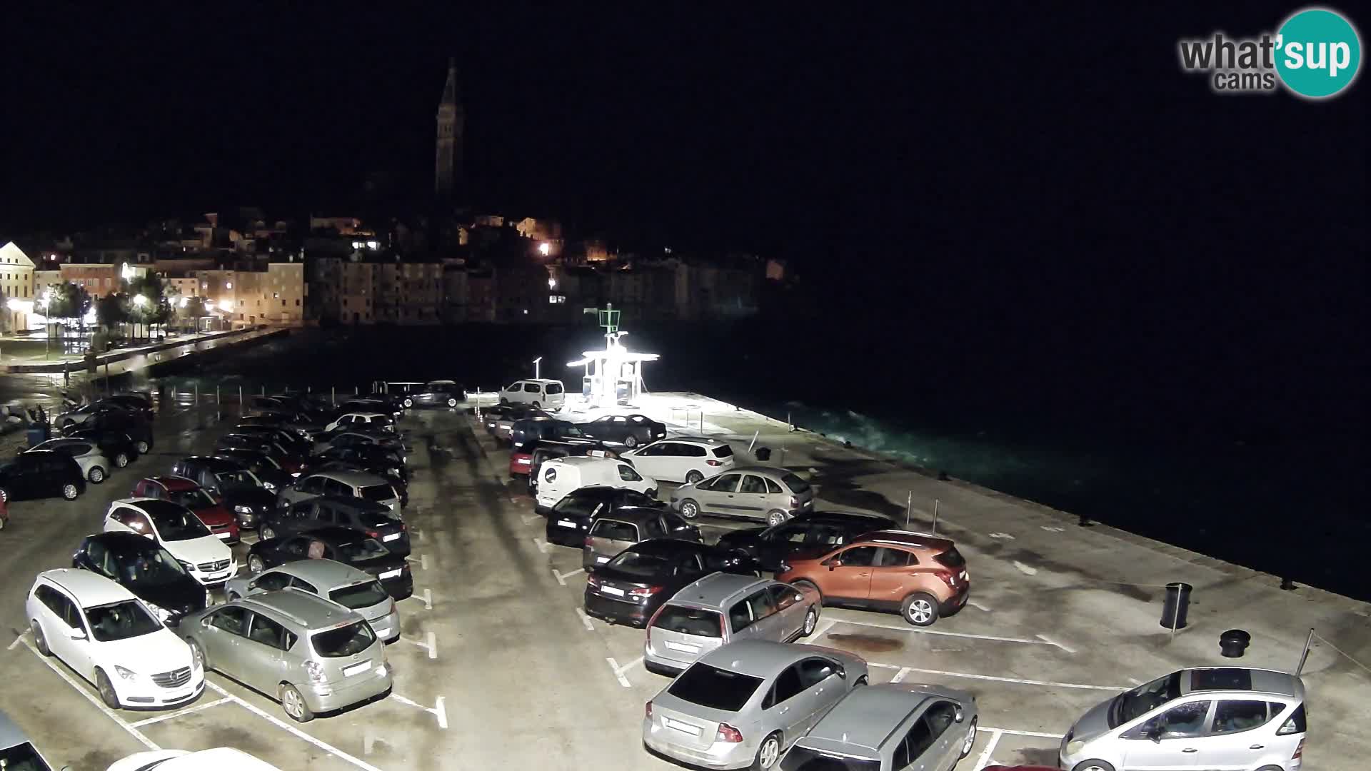 Webcam Rovinj panorama de la ciudad | Istria