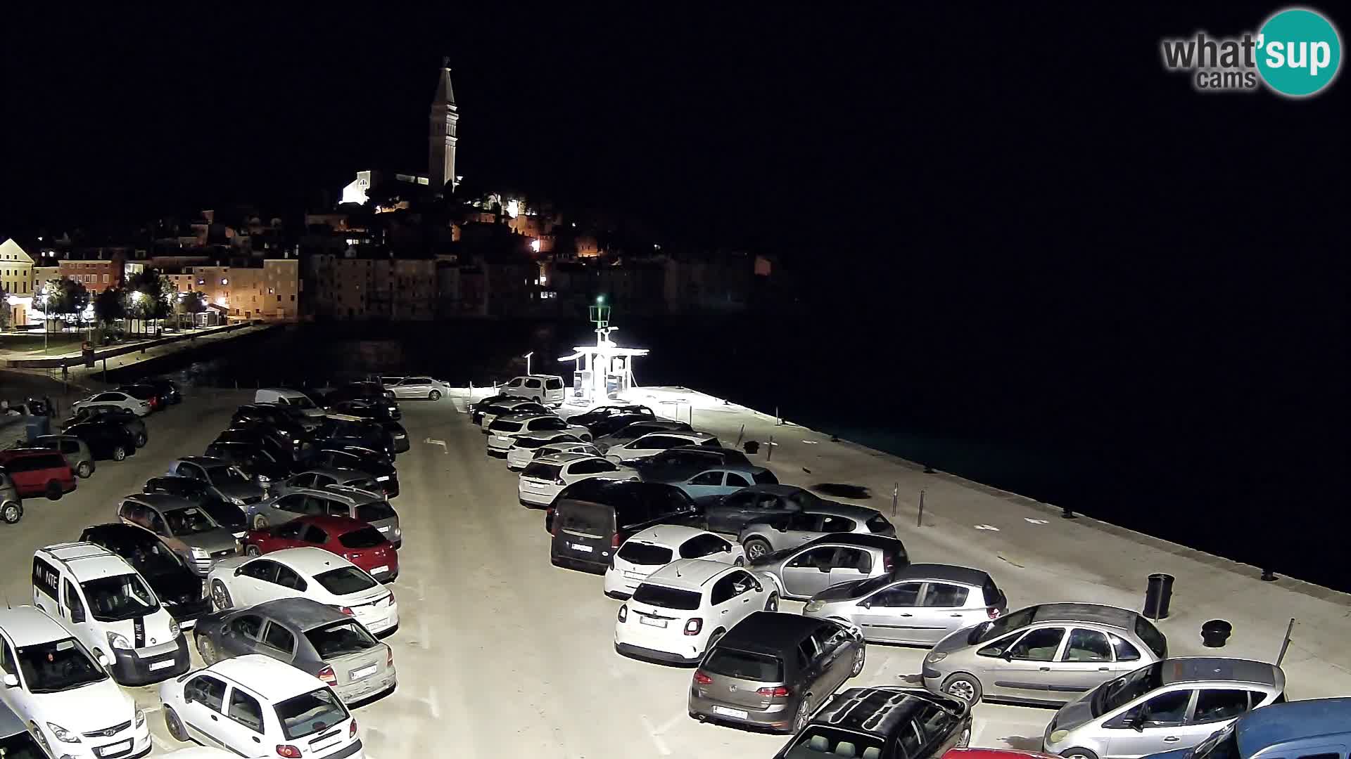 Webcam Rovinj panorama de la ciudad | Istria