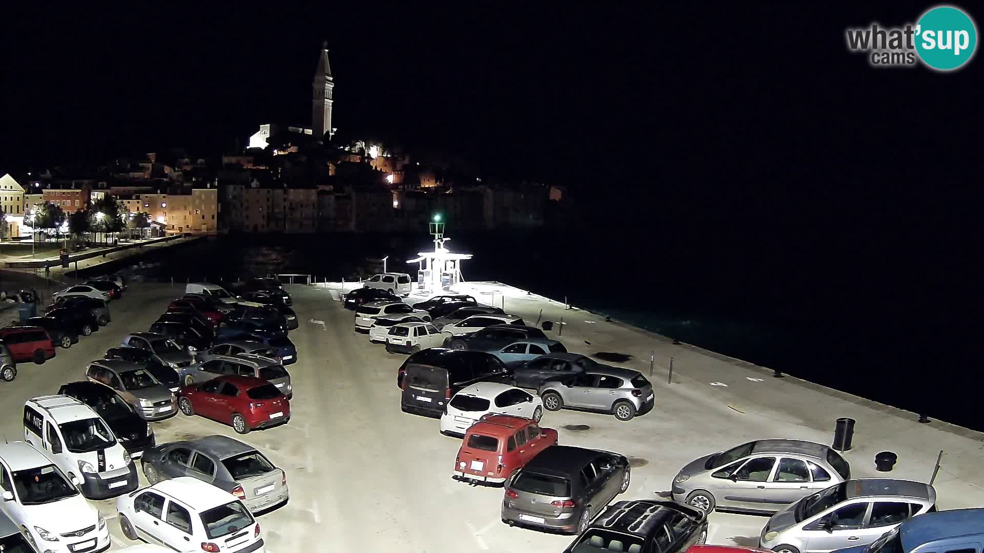 Webcam Rovinj panorama de la ciudad | Istria