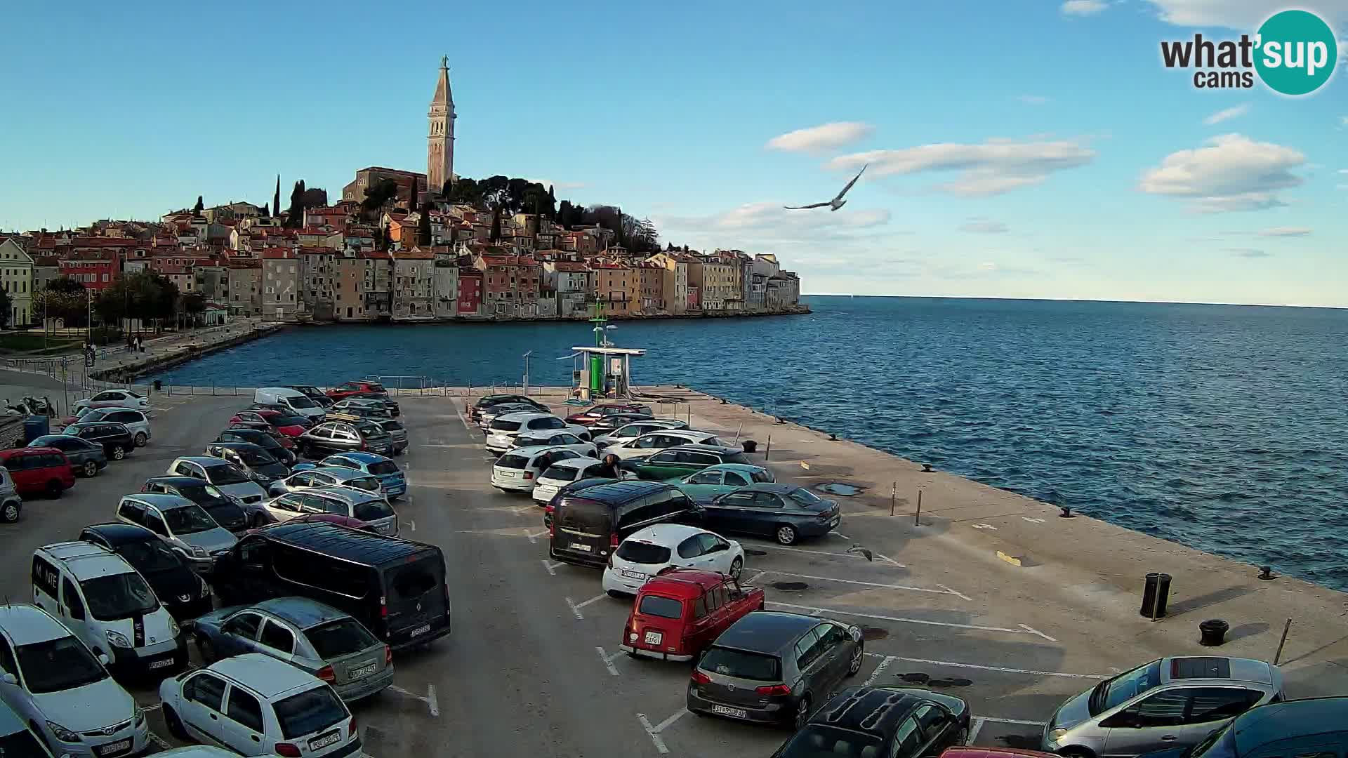 Webcam ROVIGNO Panorama della Città di Rovinj – Istria