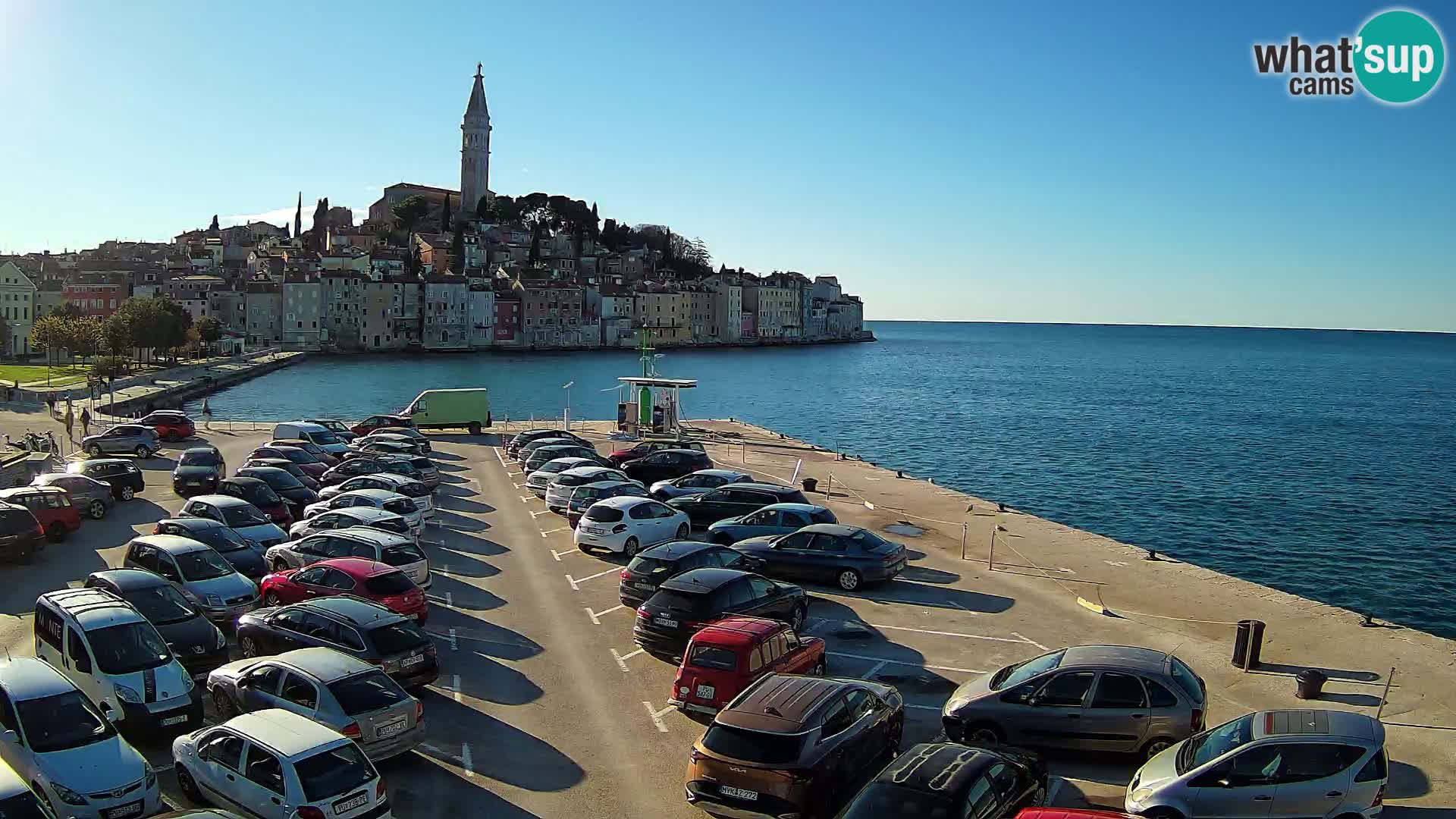 ROVINJ WEBCAM panorama of city – Istria – Croatia