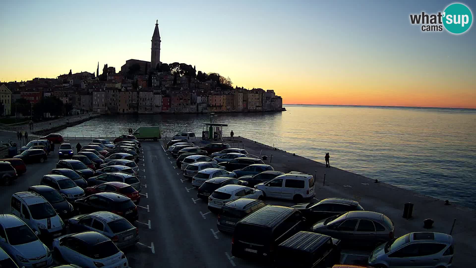 Webcam Rovinj panorama de la ciudad | Istria