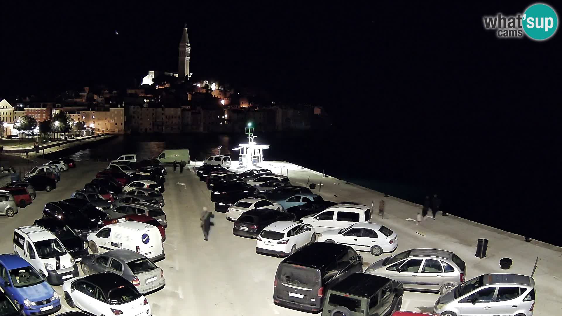 Webcam live Rovinj panorama de la ville | Istrie