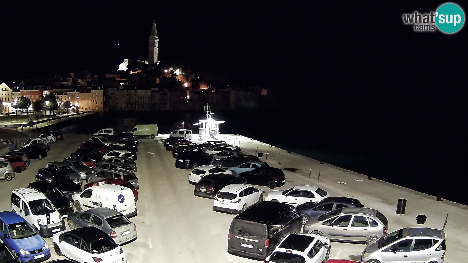 Webcam Rovinj panorama de la ciudad | Istria