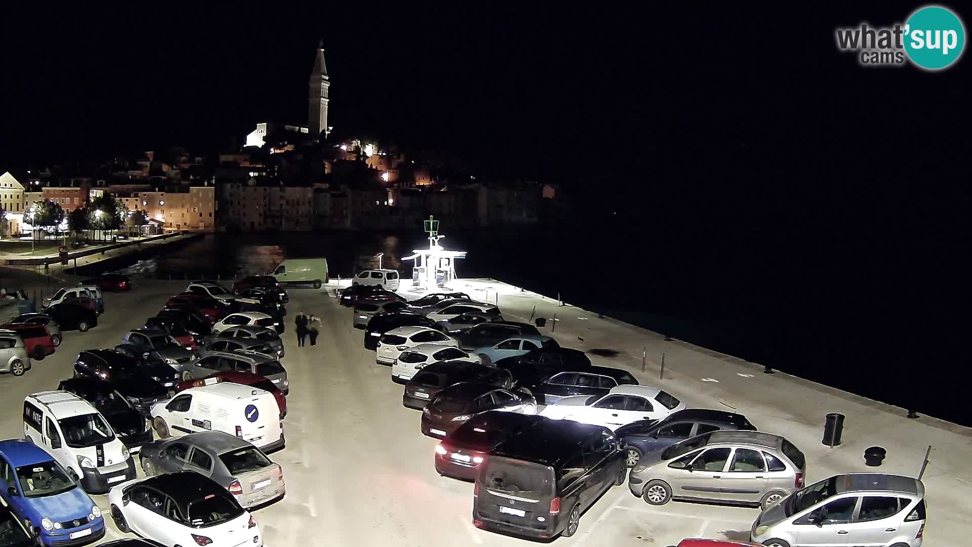 Webcam Rovinj panorama de la ciudad | Istria