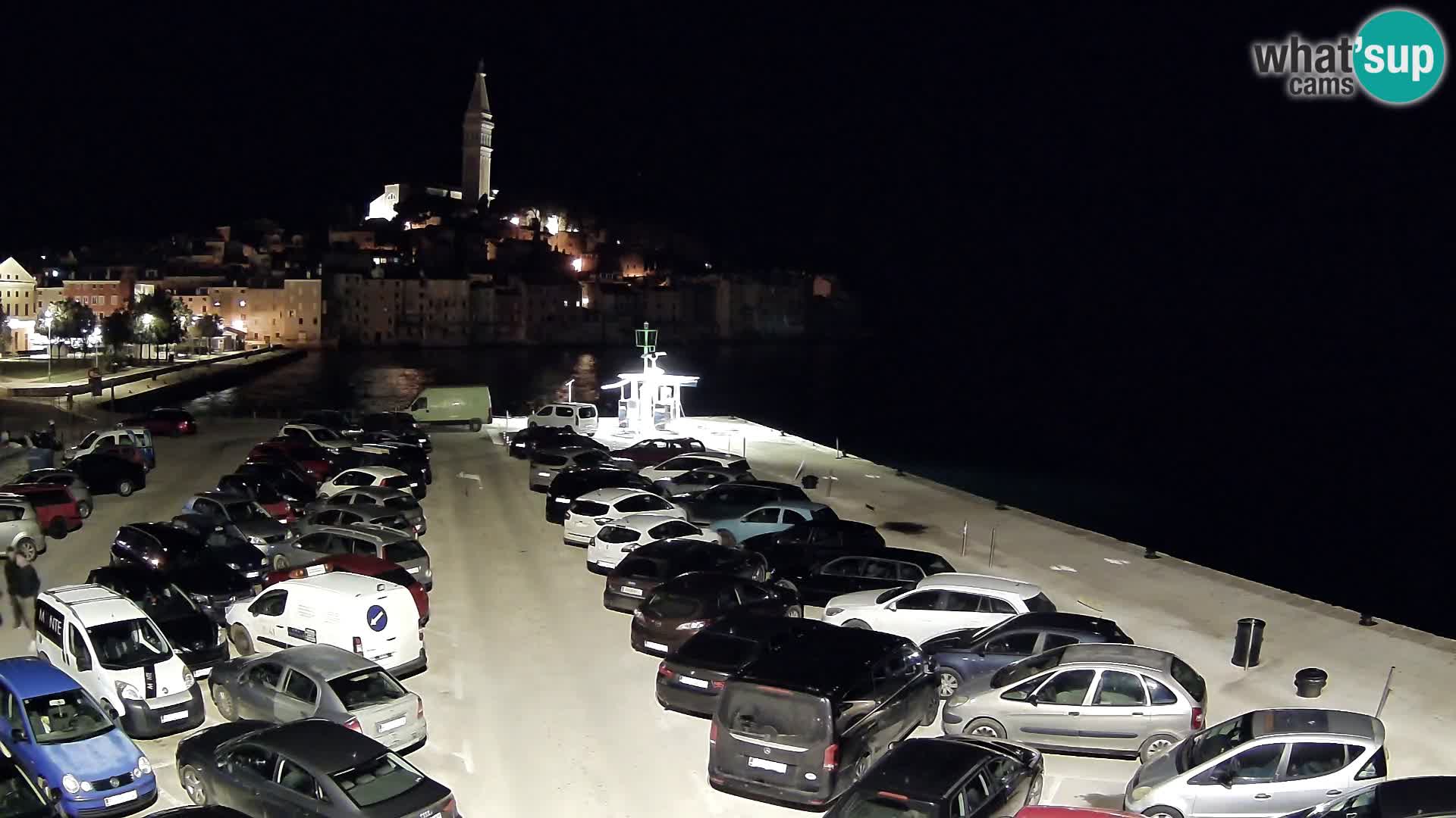 Webcam Rovinj panorama de la ciudad | Istria