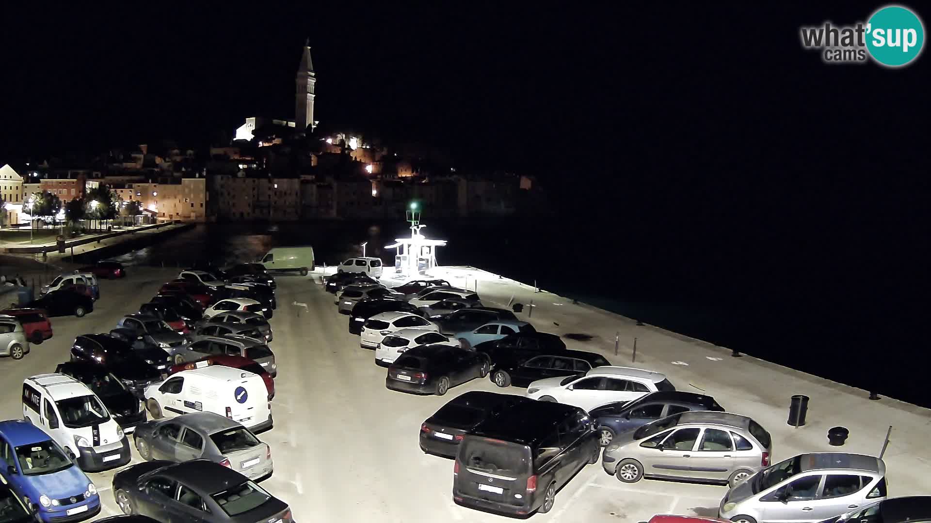 Webcam live Rovinj panorama de la ville | Istrie