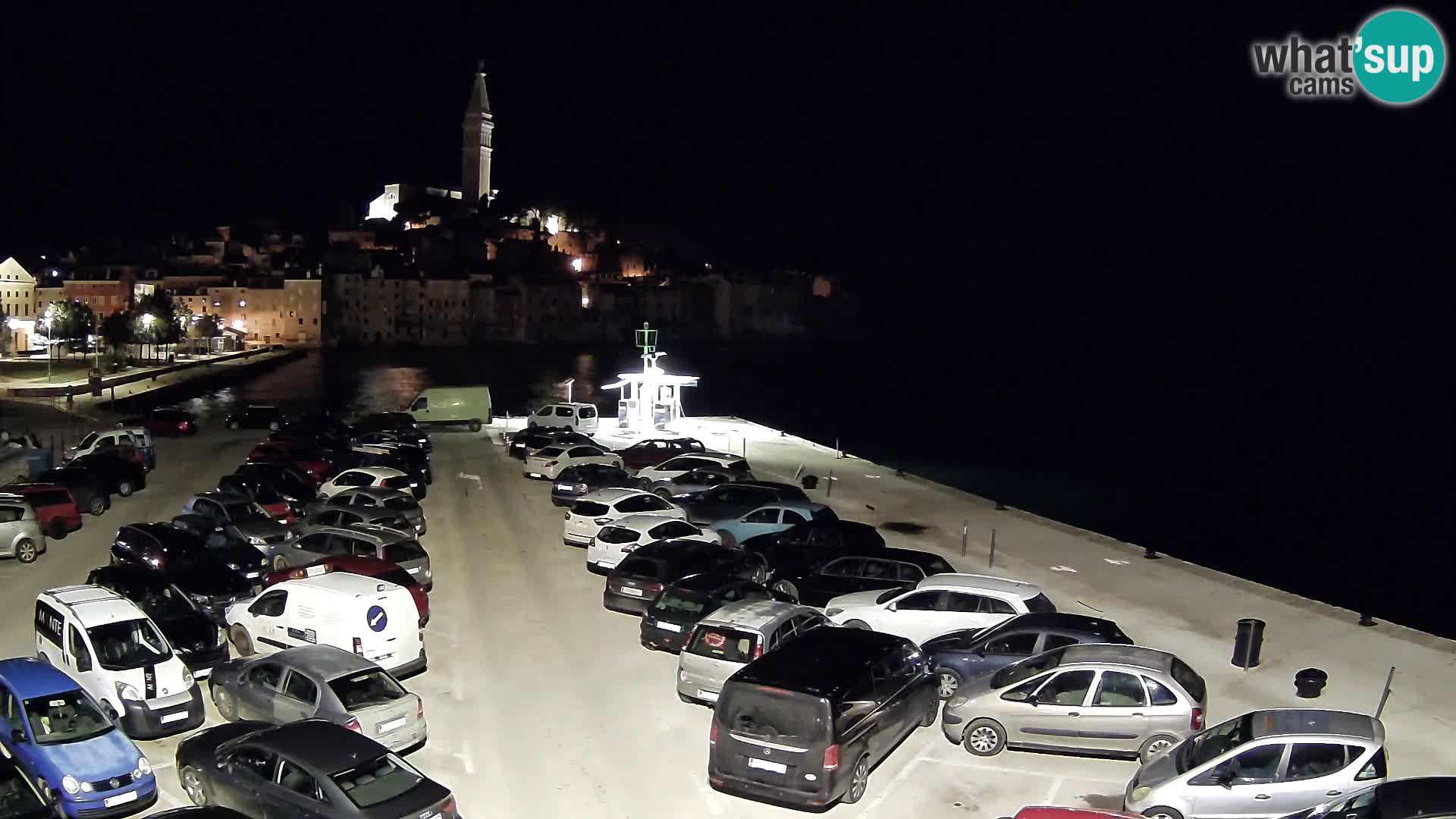 Webcam Rovinj panorama de la ciudad | Istria