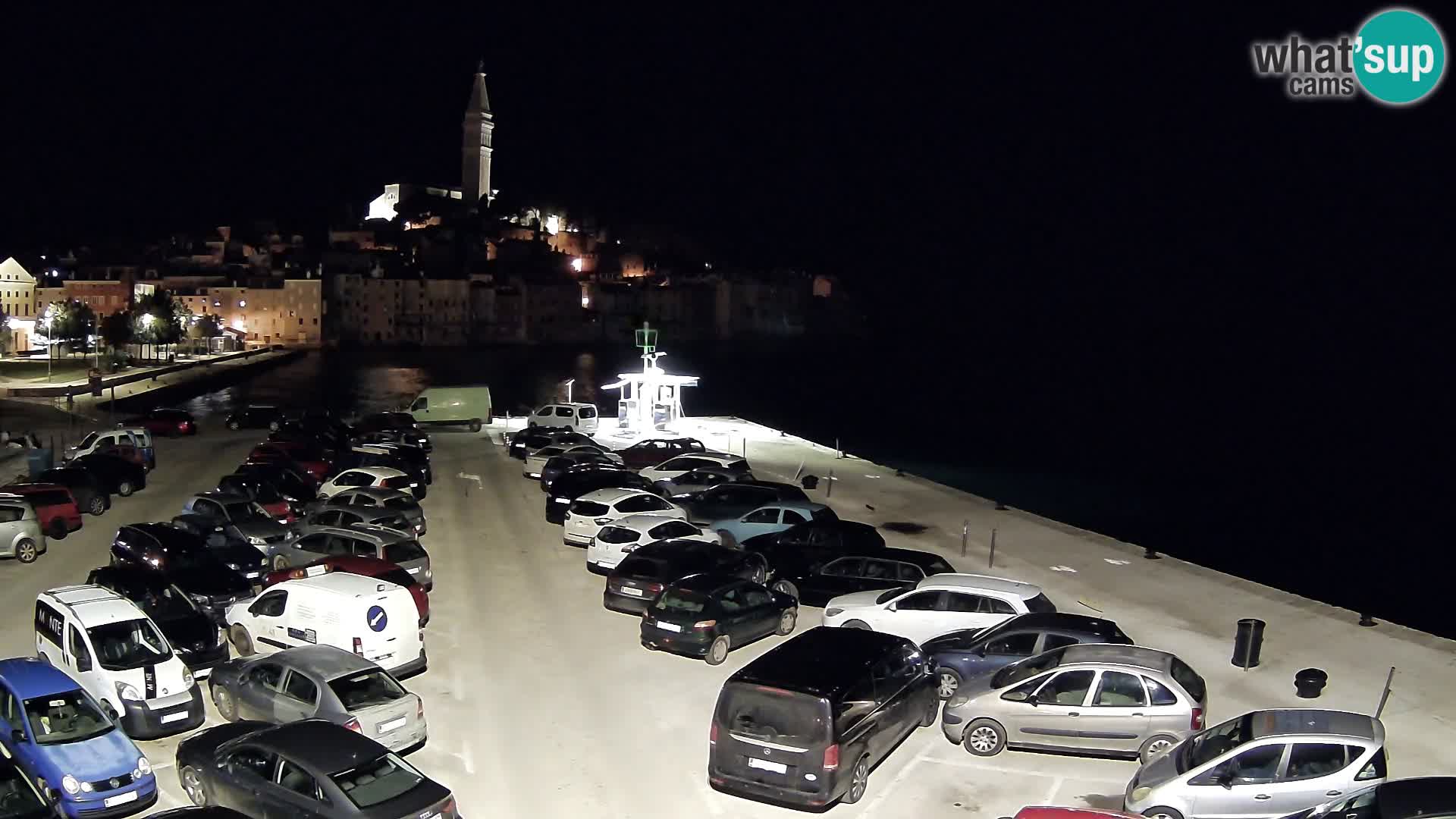 Webcam Rovinj panorama de la ciudad | Istria