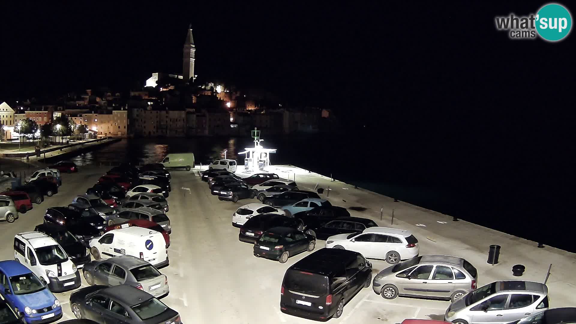 Webcam live Rovinj panorama de la ville | Istrie