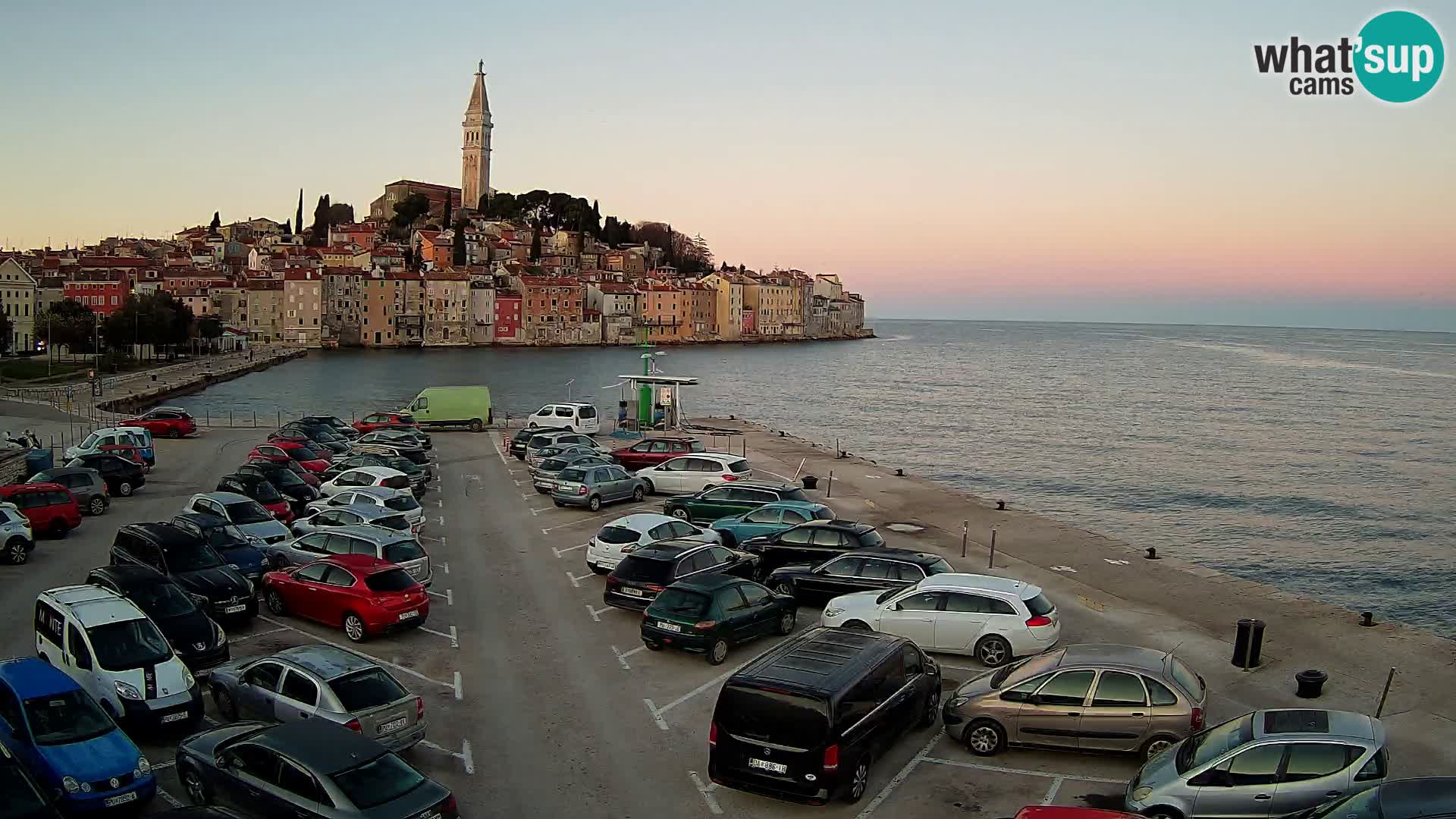 Webcam Rovinj panorama de la ciudad | Istria