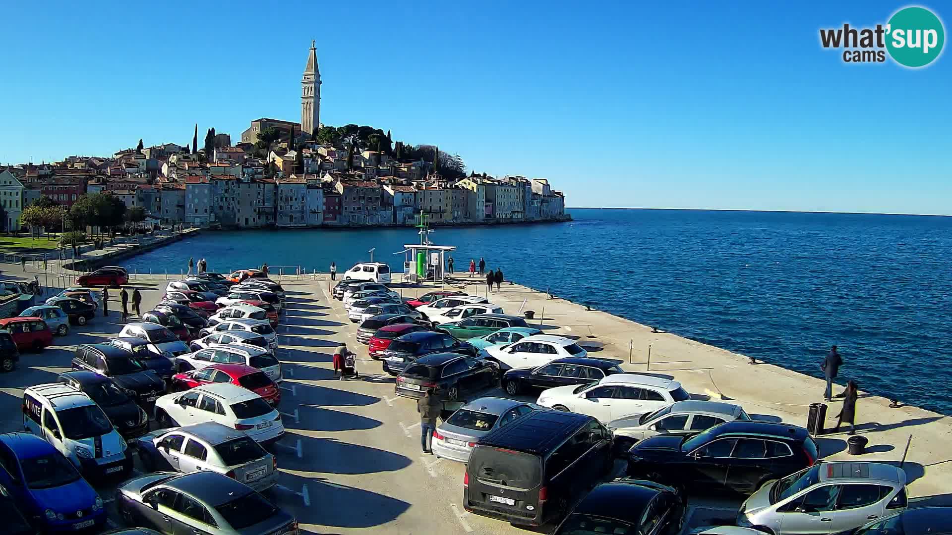 ROVINJ WEBCAM panorama of city – Istria – Croatia